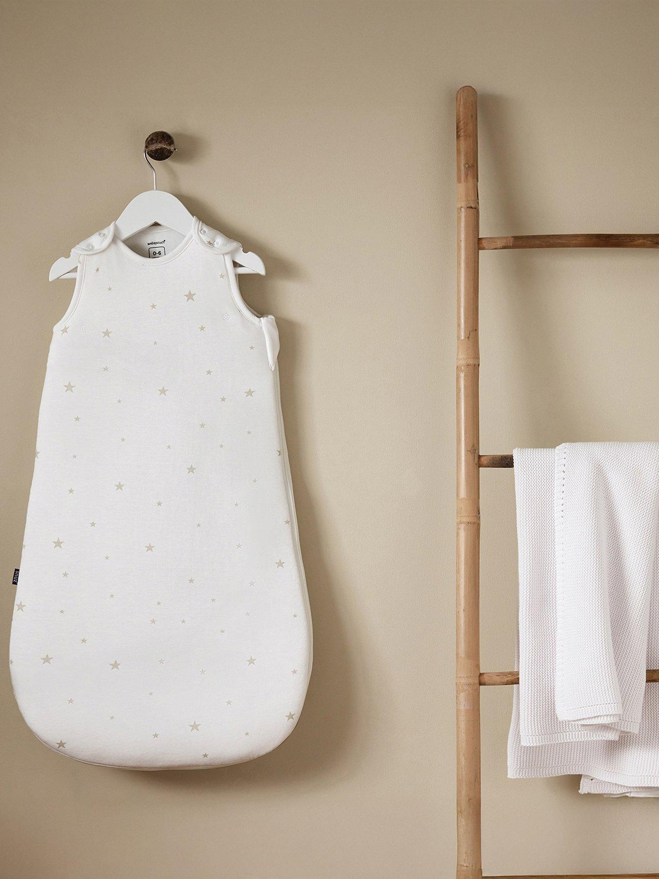 Snuz SnuzPouch 18-36 months, 1.0 Tog - White/Star