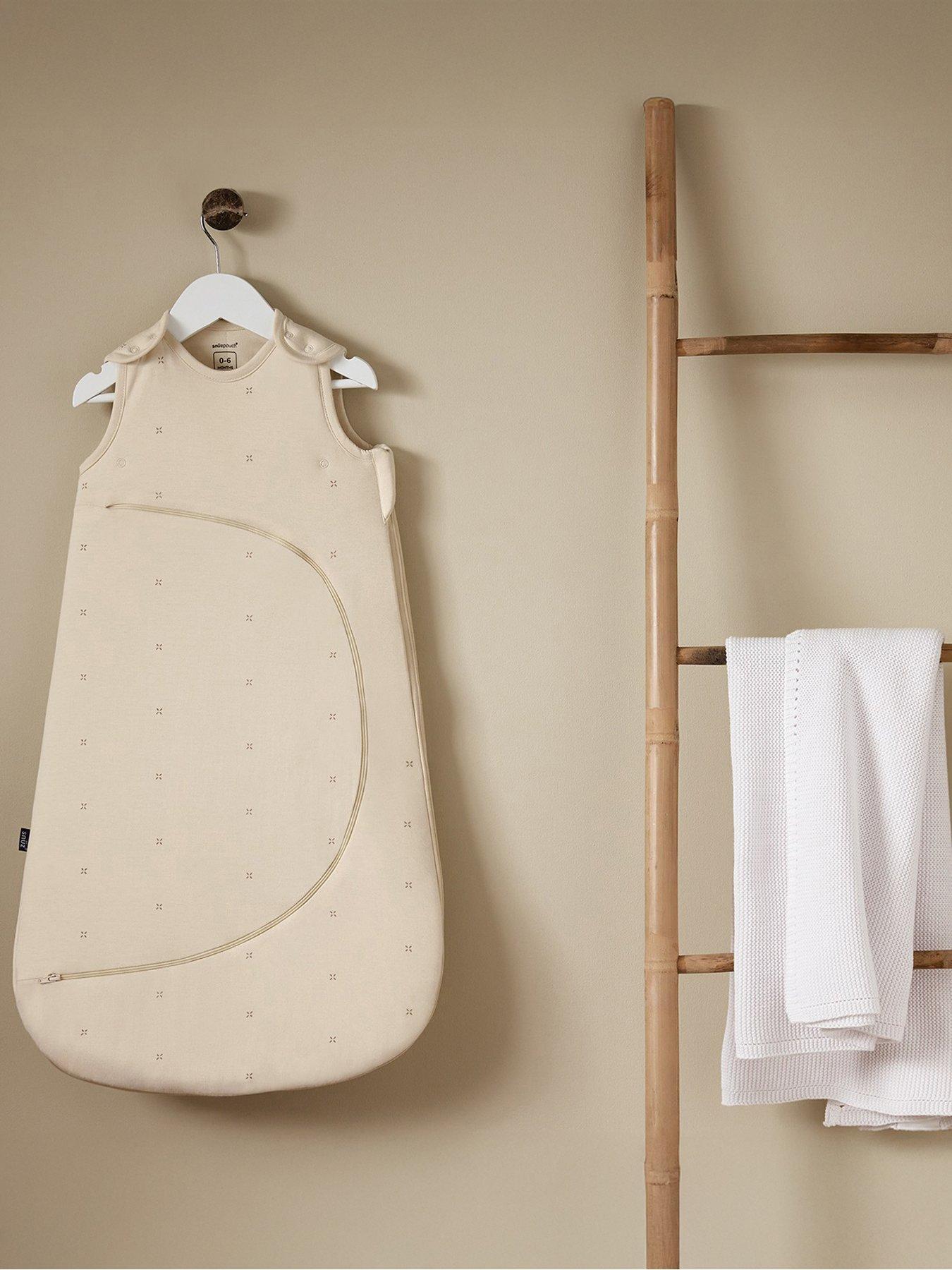 Snuz SnuzPouch 0-6 months, 1.0 Tog - Cashmere/Cross