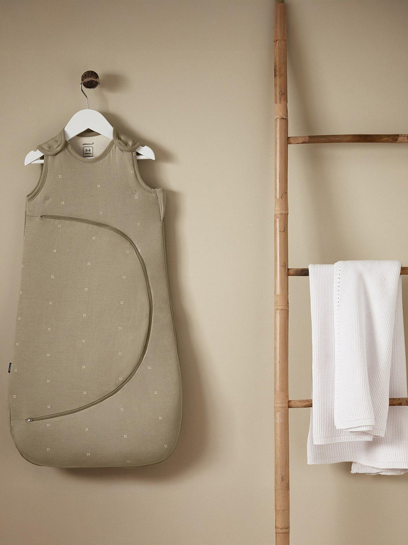 Snuz SnuzPouch 0-6 months, 1.0 Tog - Sage/Cross