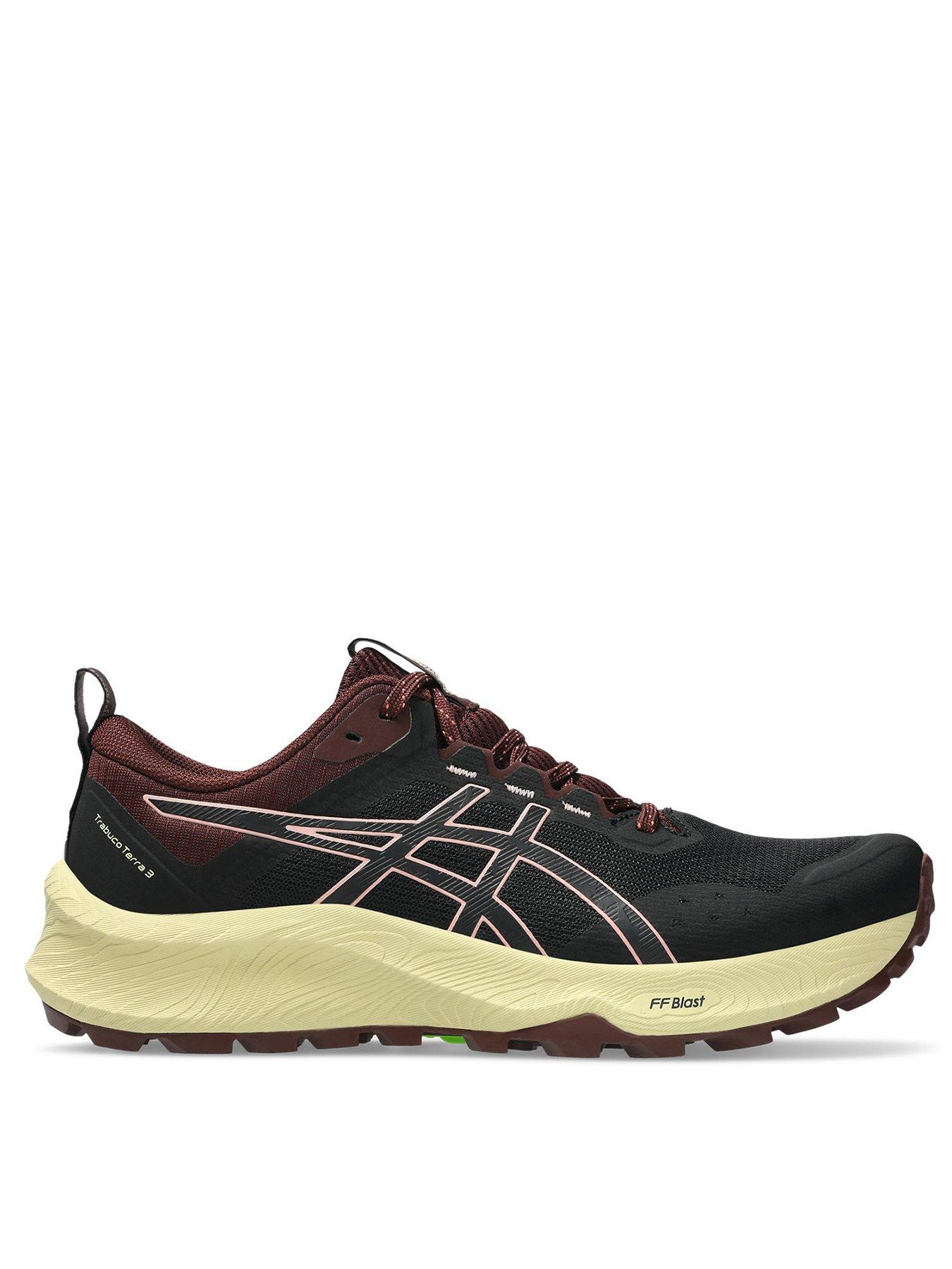 Asics Womens Trail Running Trabuco Terra 3 Trainers - Black