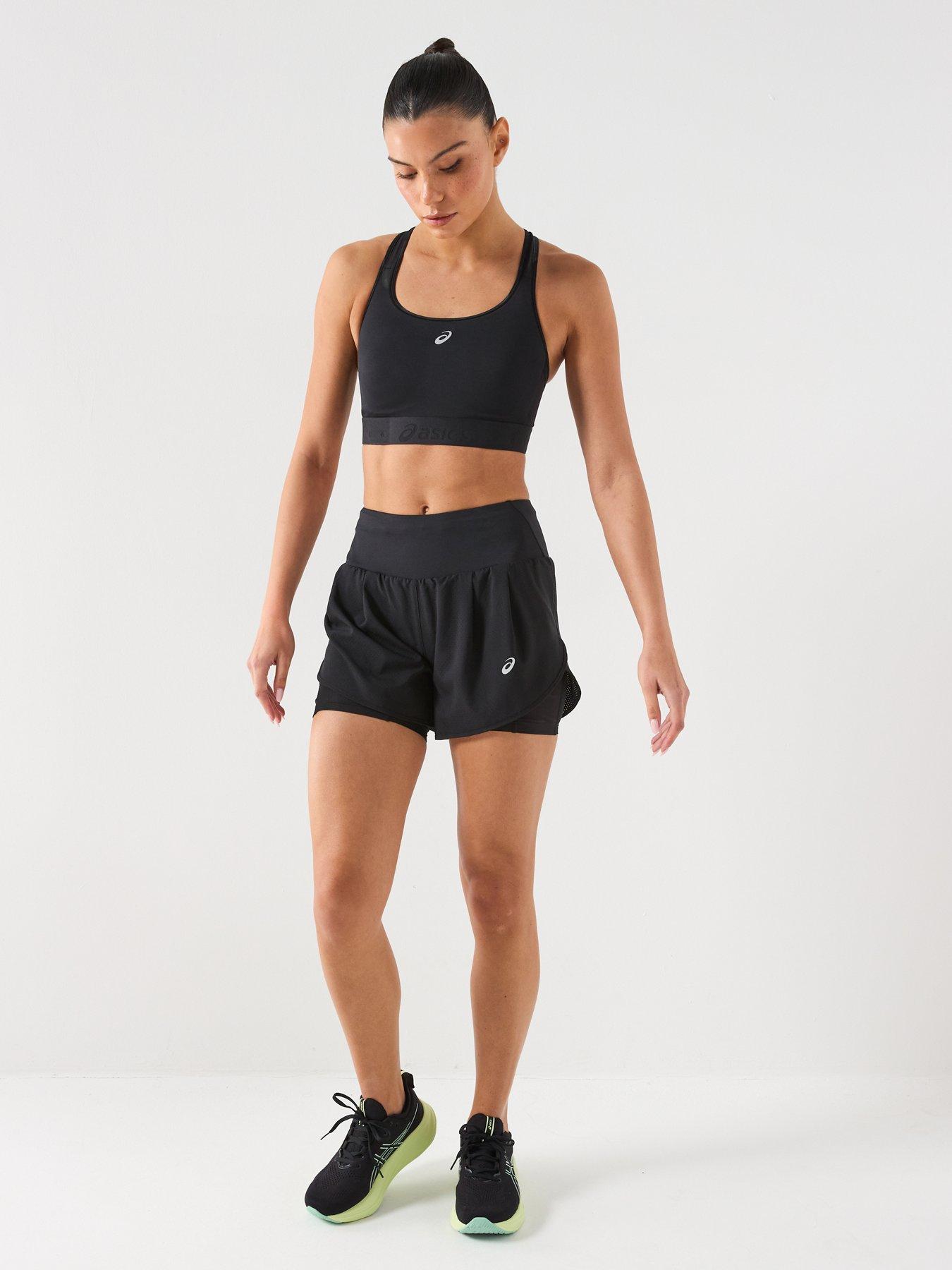 Image 3 of 6 of Asics Womens Running Road 2In1 Shorts - Black