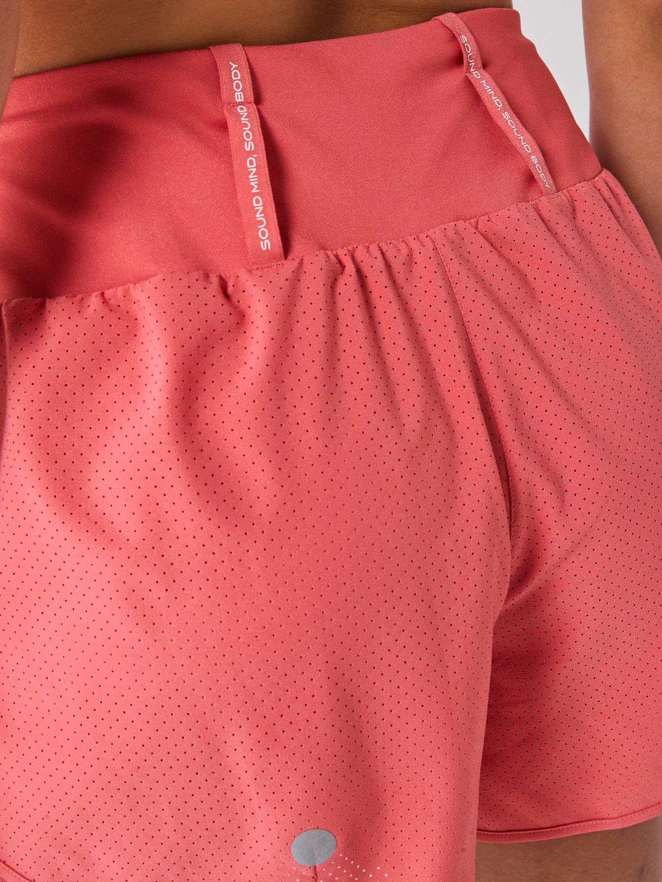 Womens Running 2 In 1 Shorts Gym Shorts For Ladies Yoga