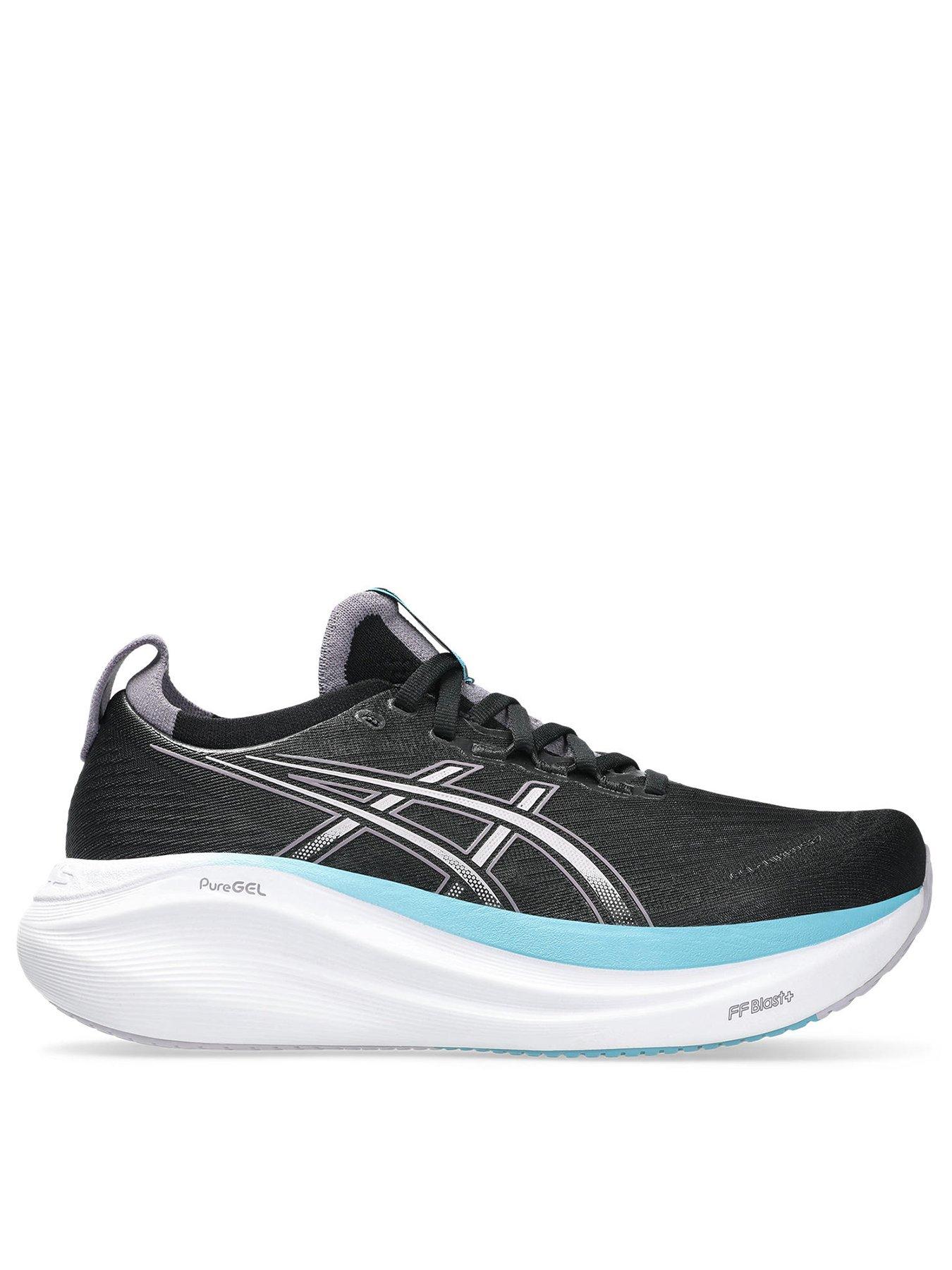 Image 1 of 8 of Asics Womens Running Gel-Nimbus 27 Trainers - Black