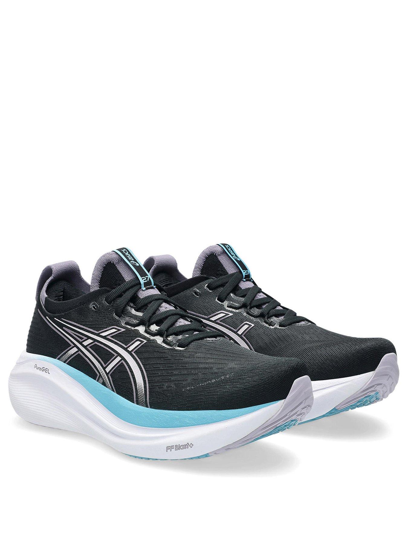 Image 2 of 8 of Asics Womens Running Gel-Nimbus 27 Trainers - Black