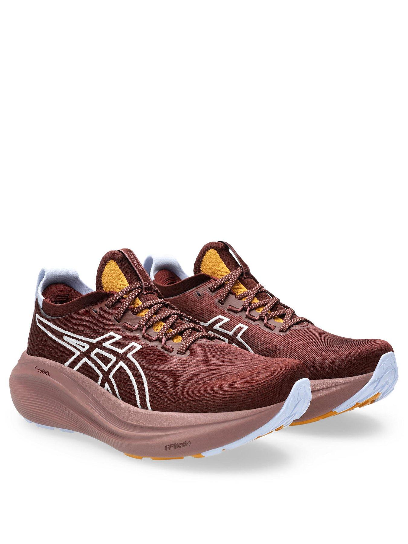 Image 2 of 8 of Asics Womens Running Gel-nimbus 27 Nature Bathing Trainers - Burgundy