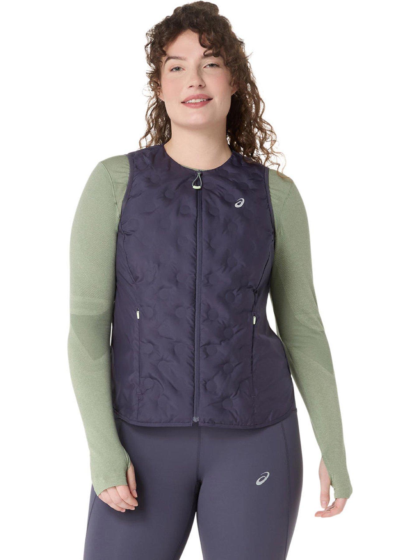 Asics Womens Running Nagino Padded Gilet - Blue