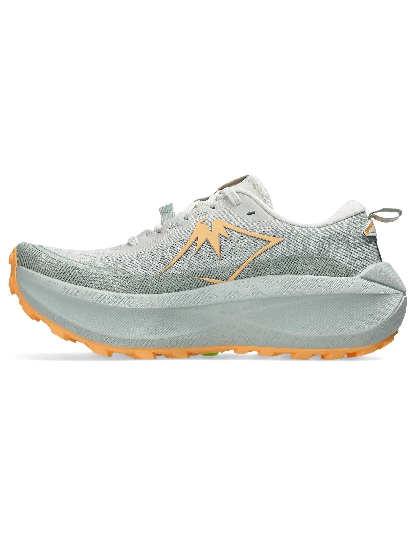 Image 6 of 7 of Asics Womens Trail Running Trabuco Max 4 Trainers - Green/orange