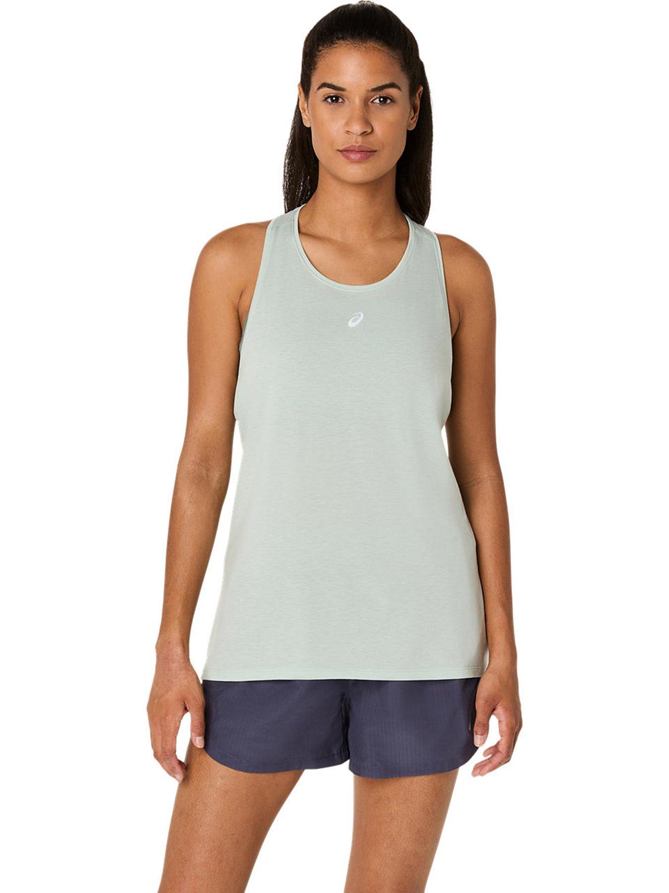 Asics Womens Running Nagino Adjustable Tank - Green