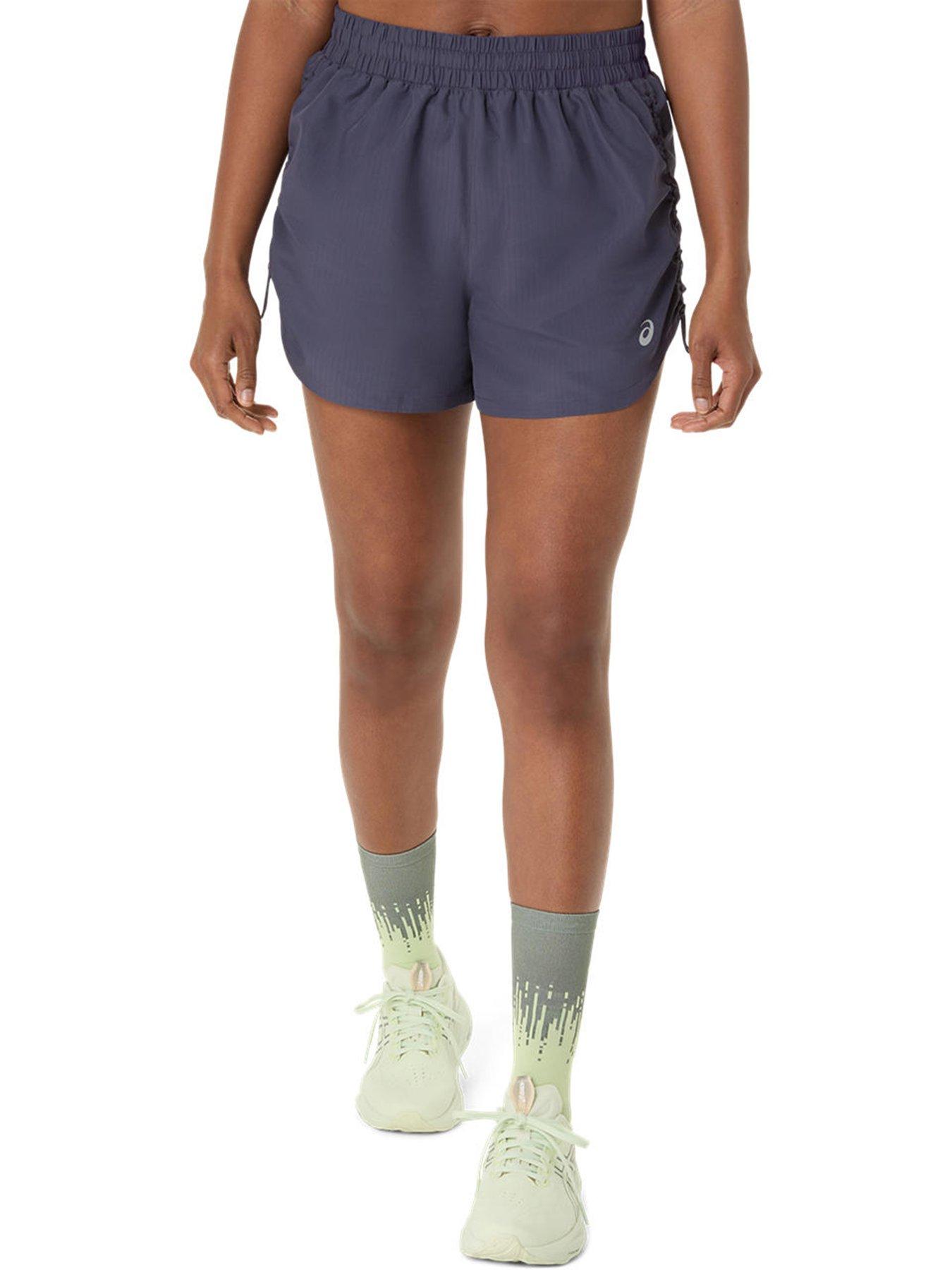 Asics Womens Running Nagino 4inch Shorts - Blue