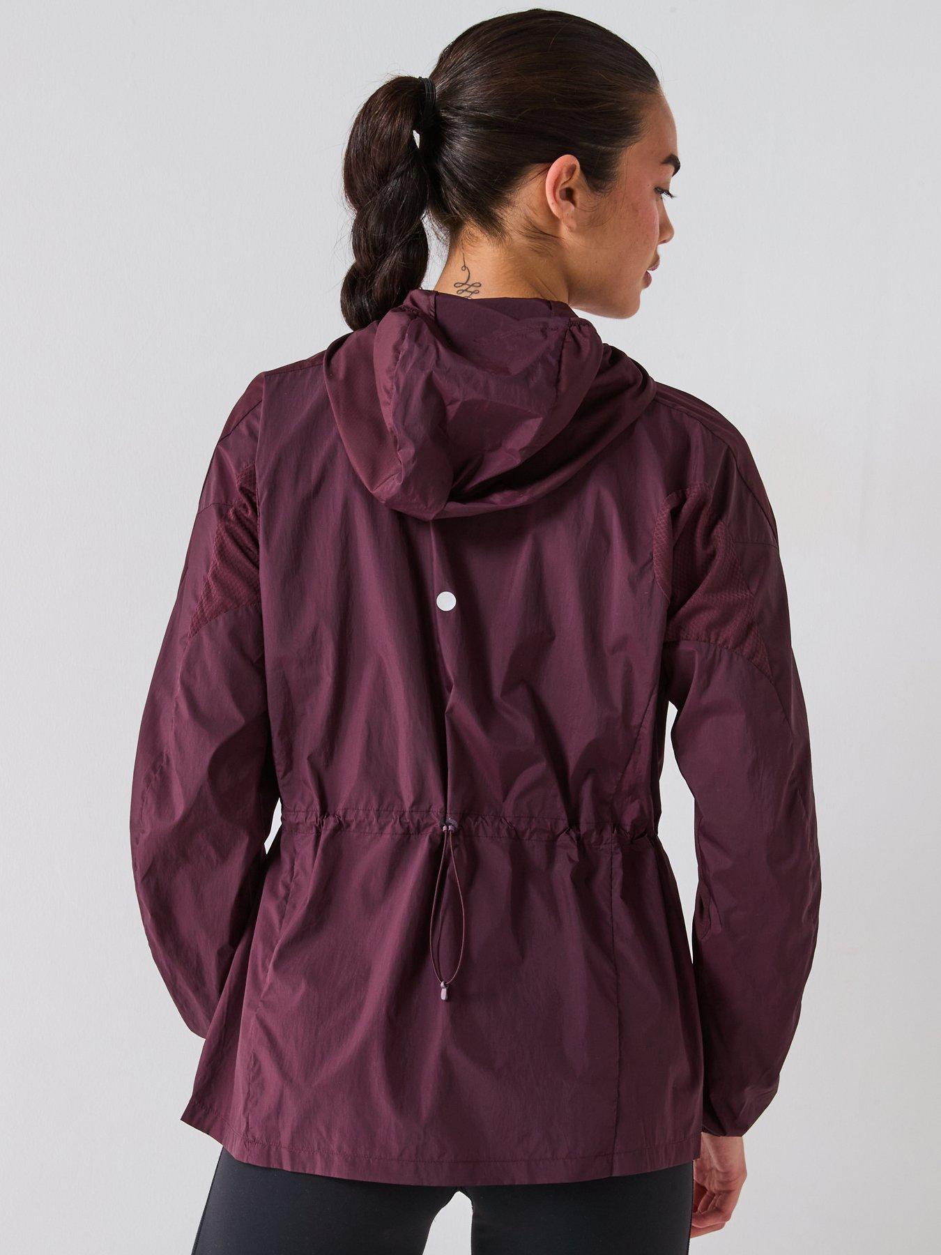 Asics Womens Running Road Packable Jacket - Purple | Very