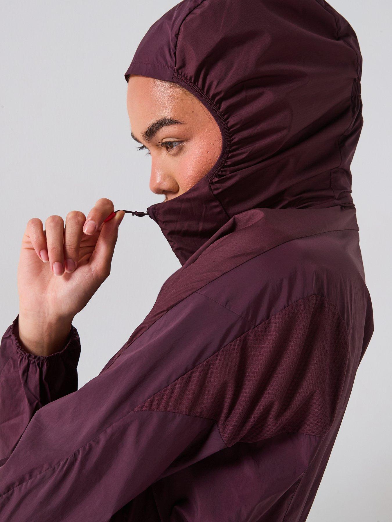 Asics Womens Running Road Packable Jacket - Purple | Very