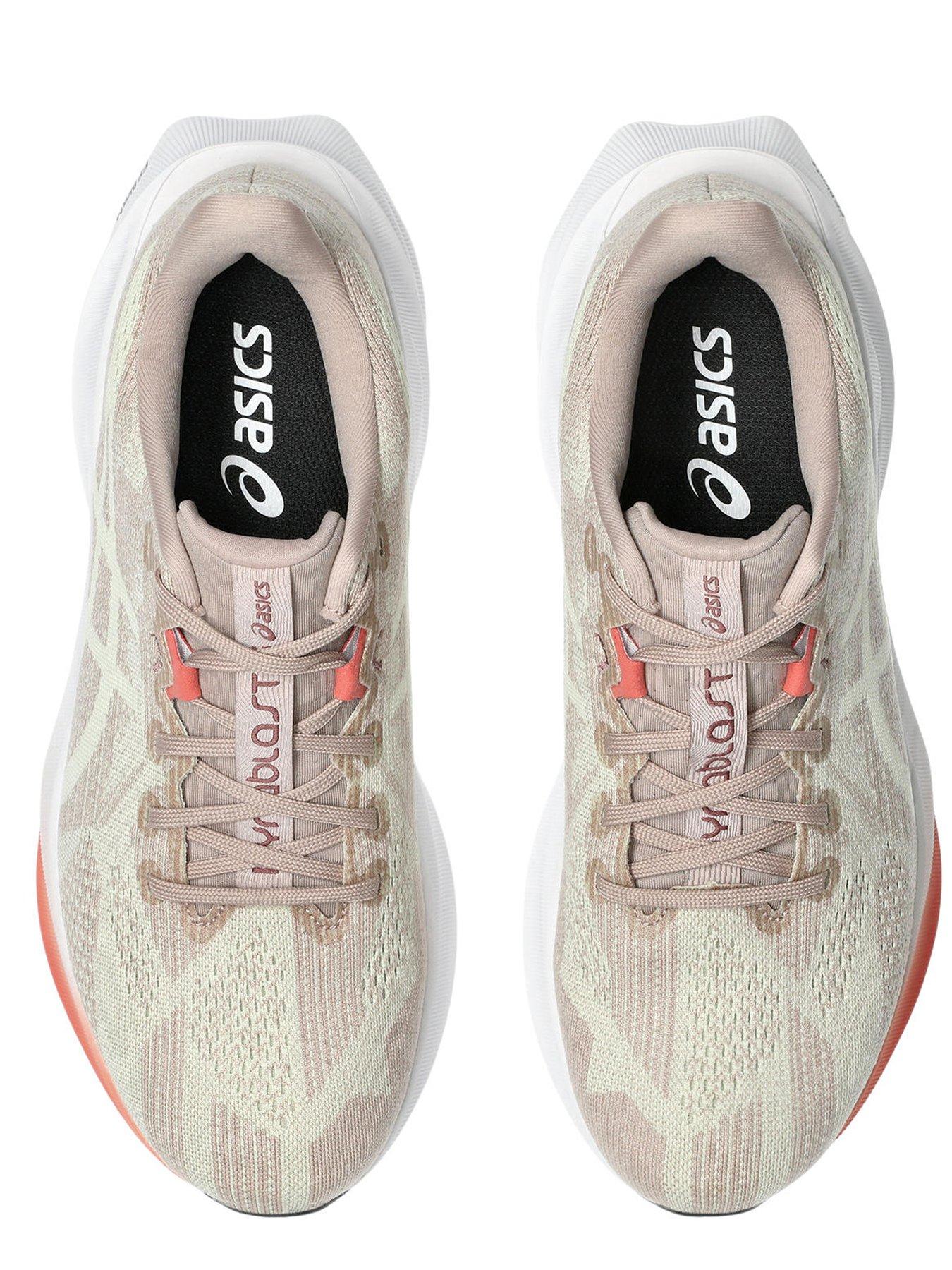 Asics Womens Running Dynablast 5 Trainers - Fawn/Oyster White | Very
