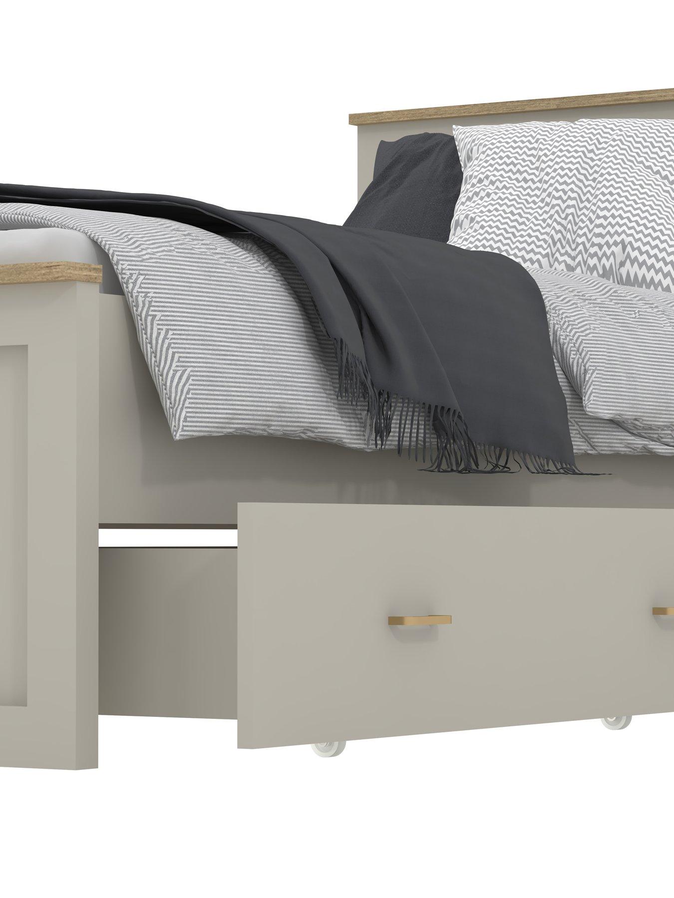 Image 6 of 7 of The Very Collection Daisy Single Bed Frame with Mattress Options (Buy &amp; SAVE!) - Grey -&nbsp;FSC&reg; Certified