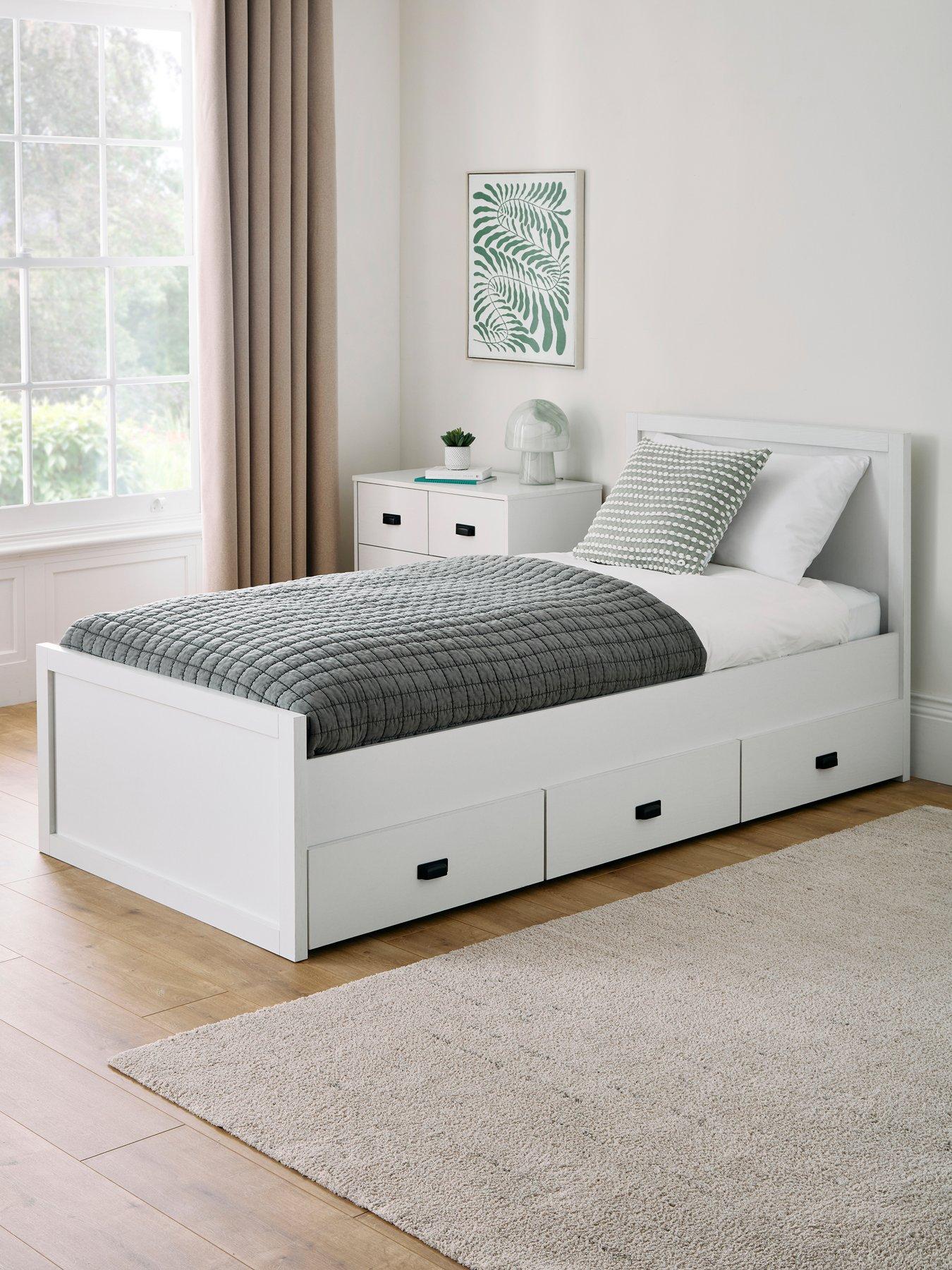 Very Home Jackson Single Bed with Mattress Options (Buy  &  SAVE!)