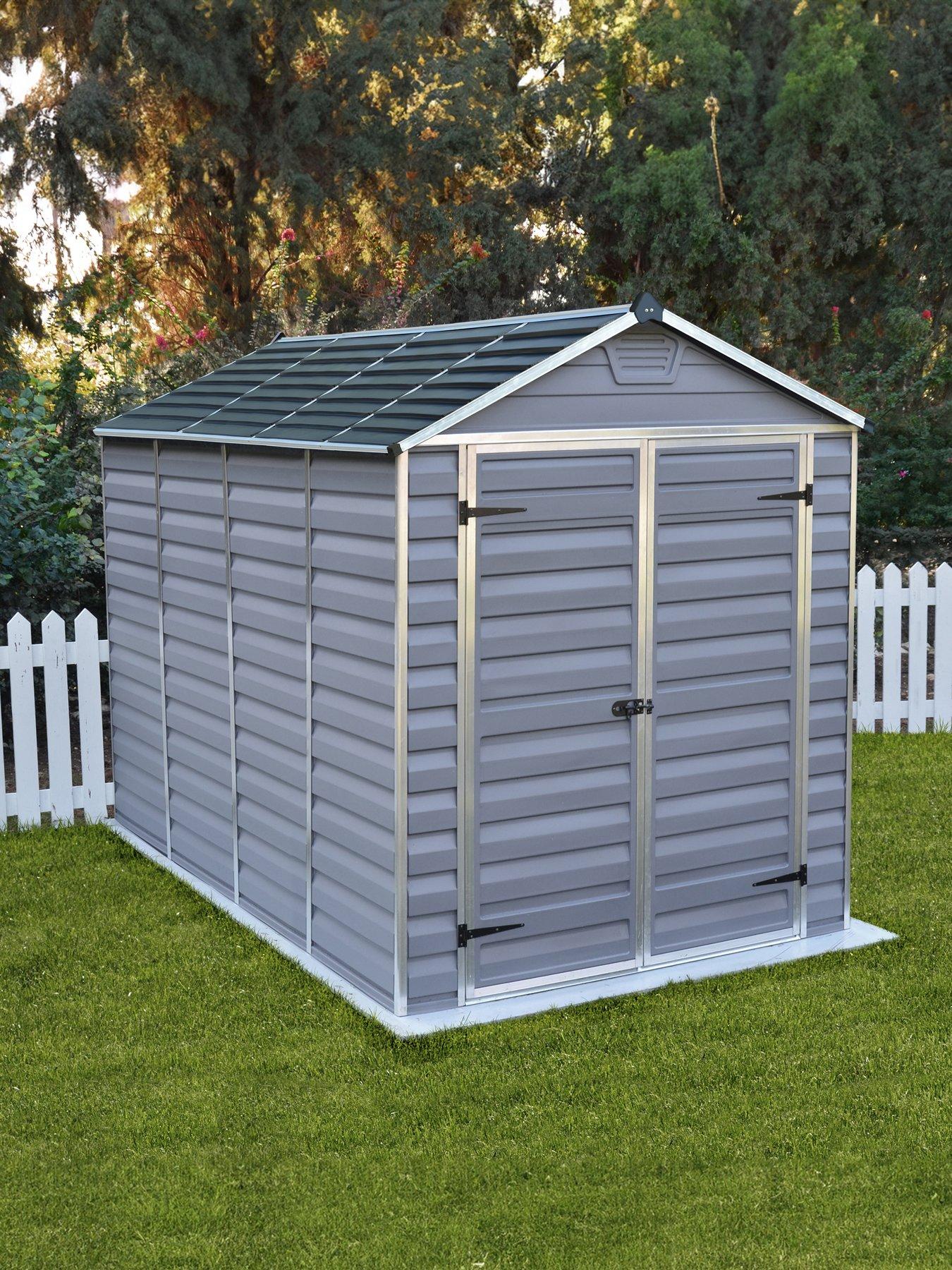 undefined Skylight Shed 6X10 D. Grey-Special Pack