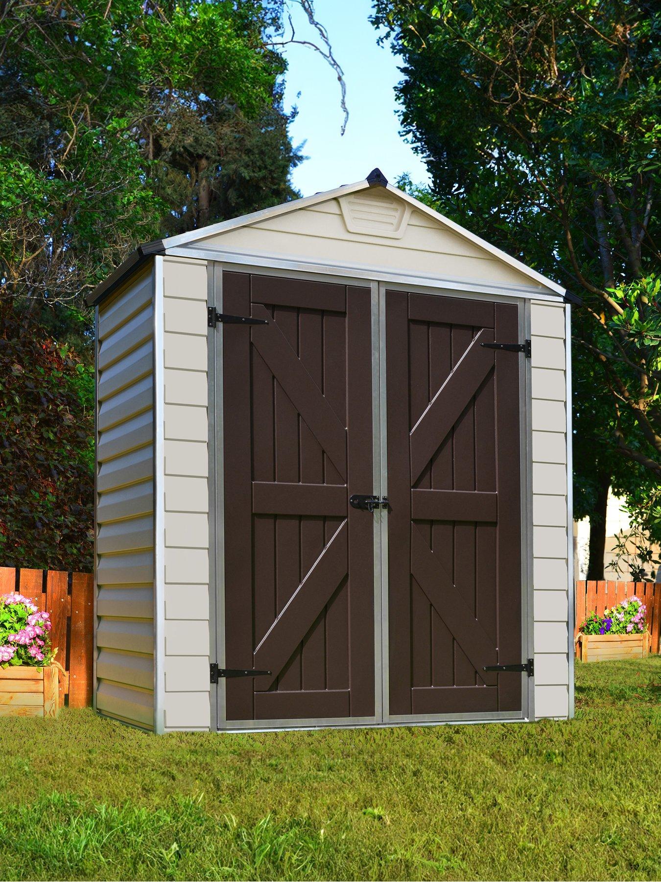 canopia-by-palram-skylight-shed-6x3-tan-special-pack