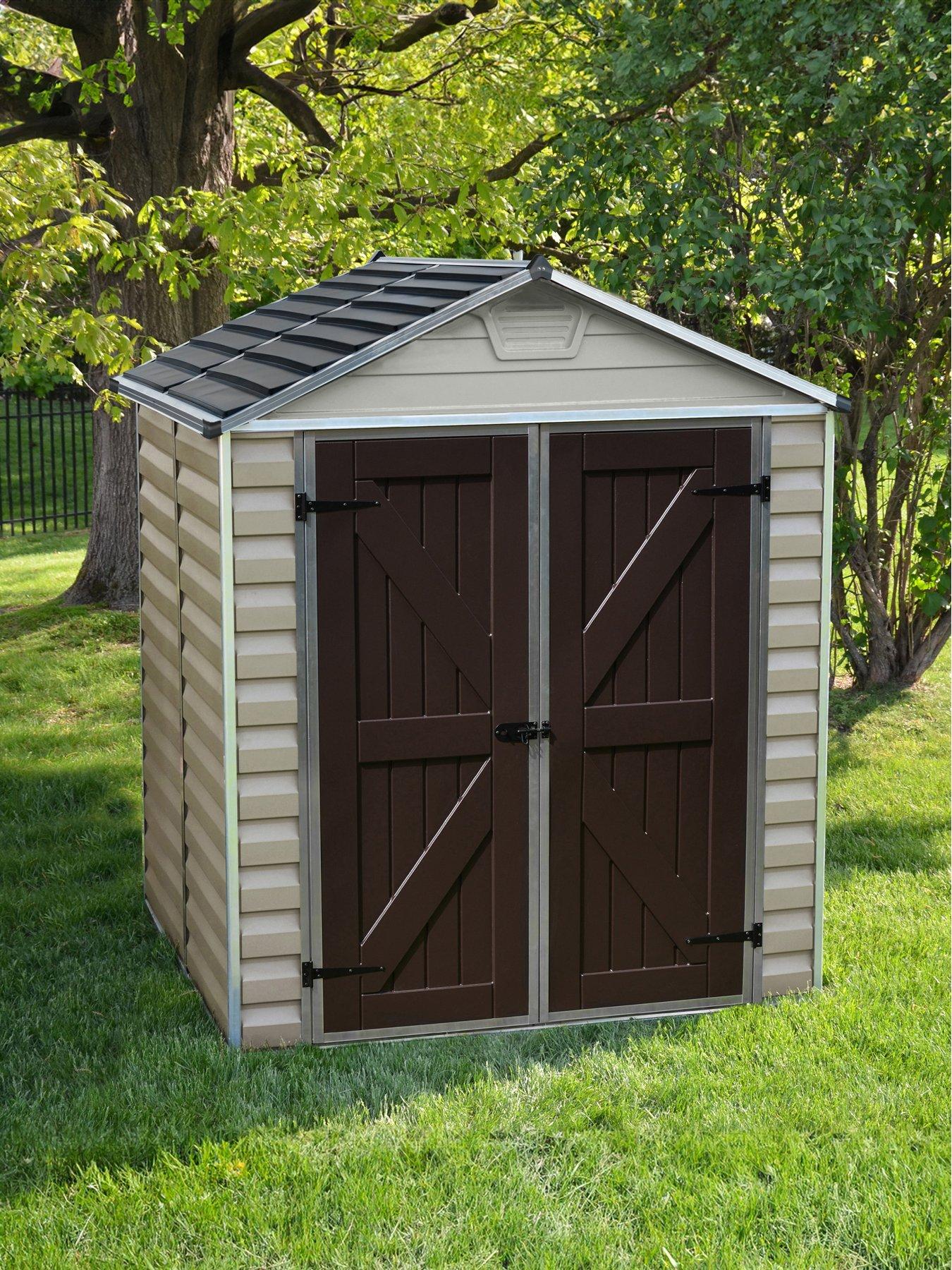 Image 1 of 5 of Canopia by Palram Skylight Shed 6X5 Tan - Special Pack