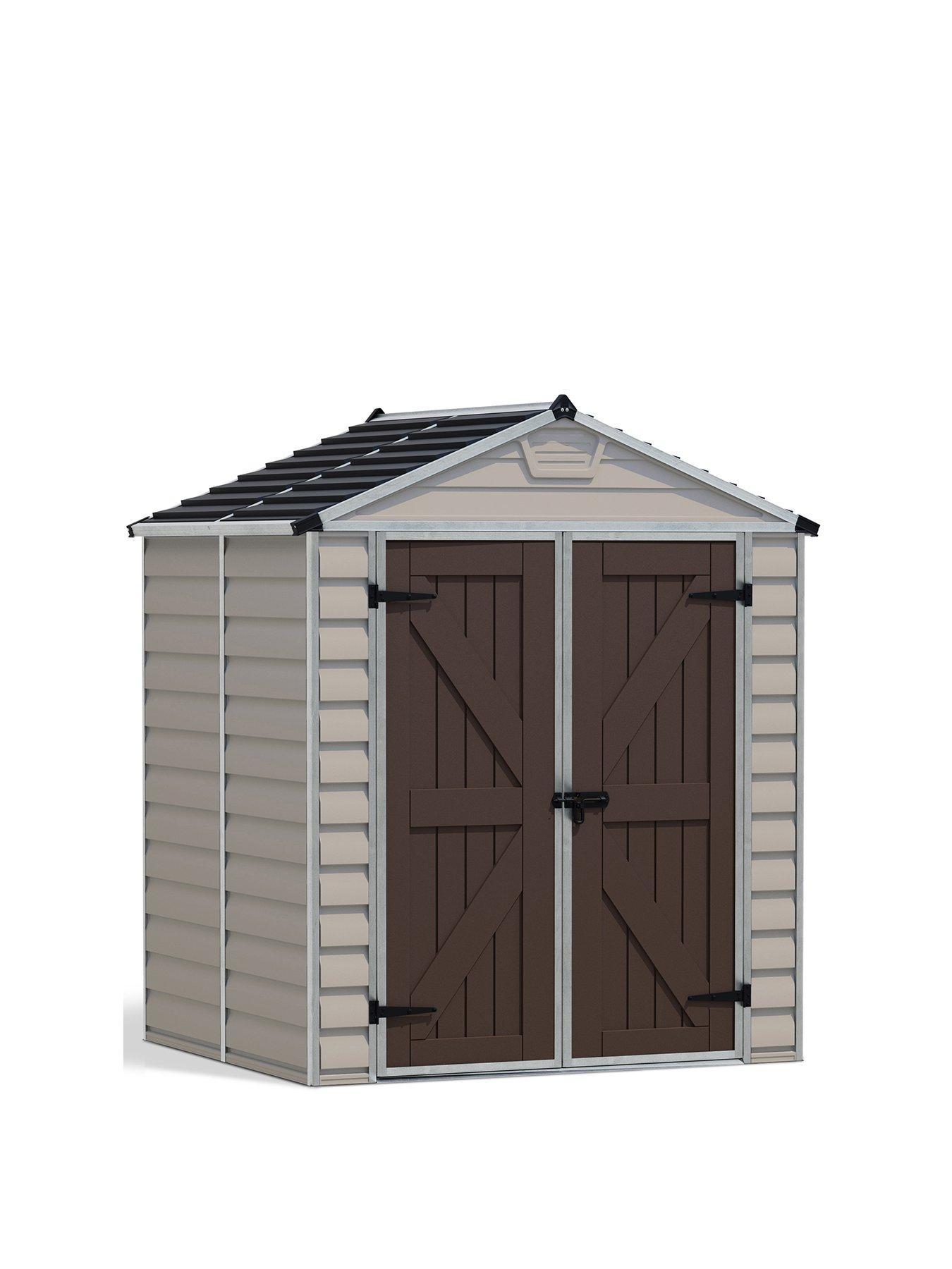 Image 2 of 5 of Canopia by Palram Skylight Shed 6X5 Tan - Special Pack