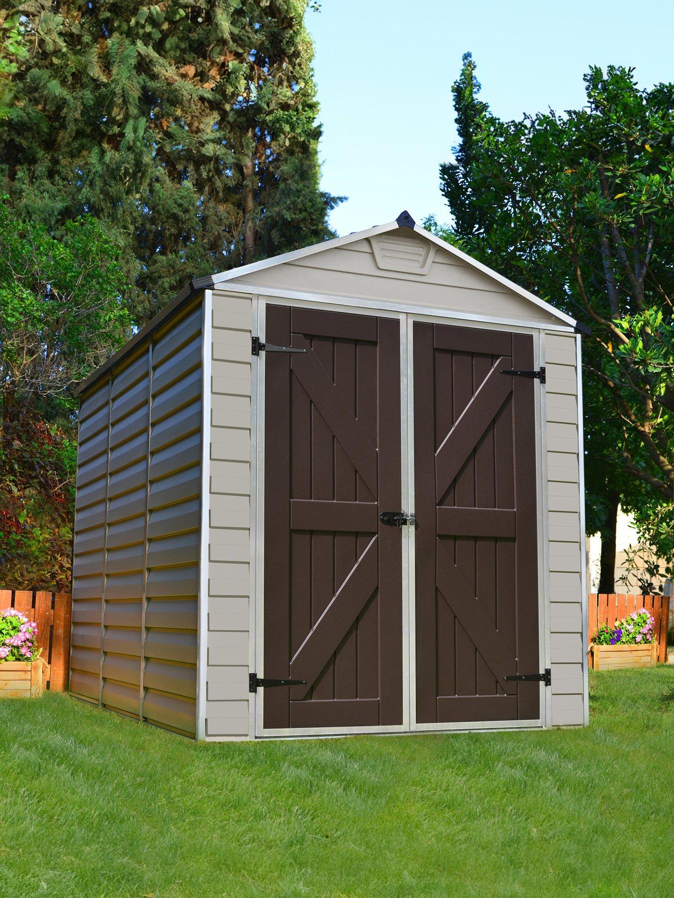 undefined Skylight Shed 6X8 Tan - Special Pack
