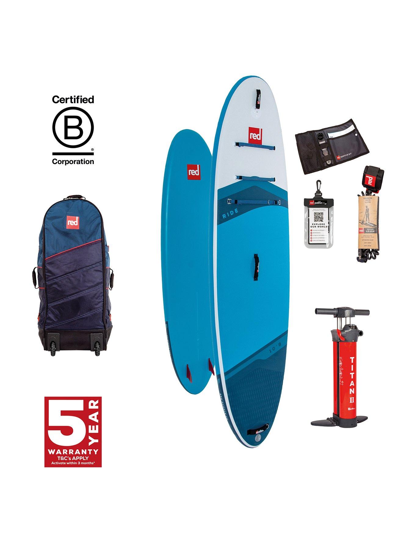 Red Equipment 10ft 8in Ride MSL Inflatable Paddle Board