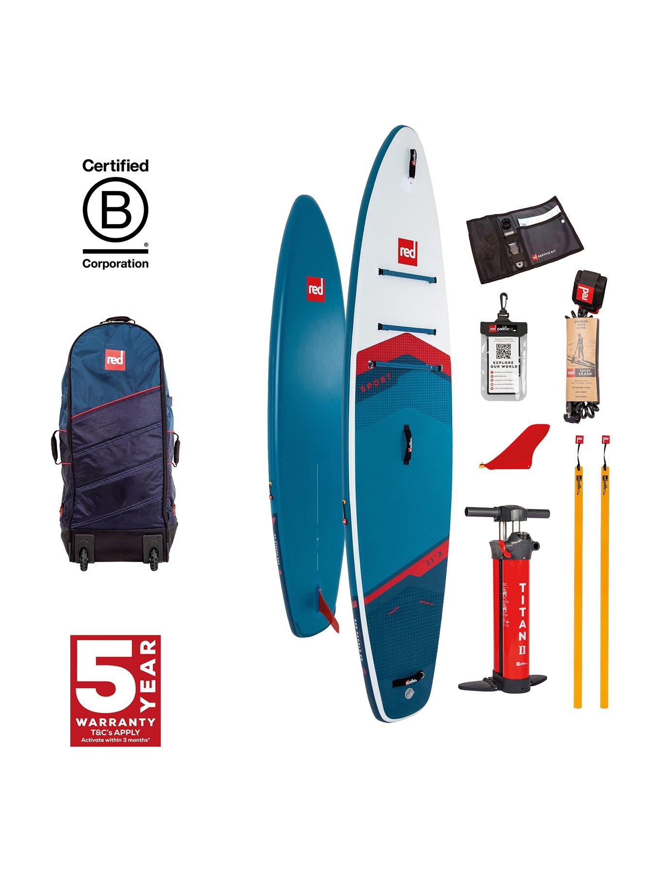 Red Equipment 11ft 3in Sport MSL Inflatable Paddle Board