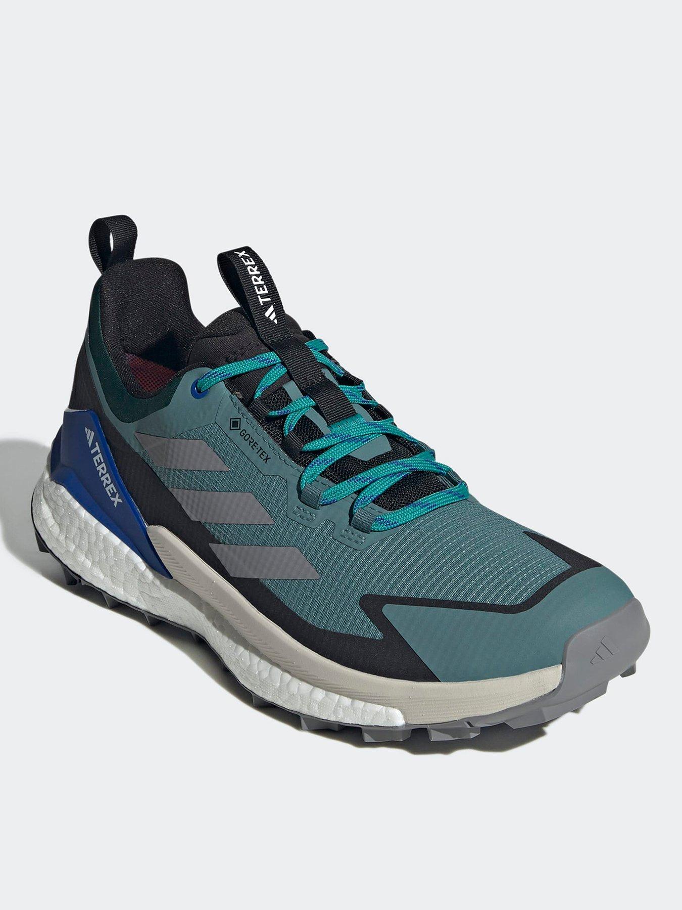Image 2 of 7 of adidas Terrex Mens Free Hiker 2.0 Low Goretex Hiking Shoes - Green