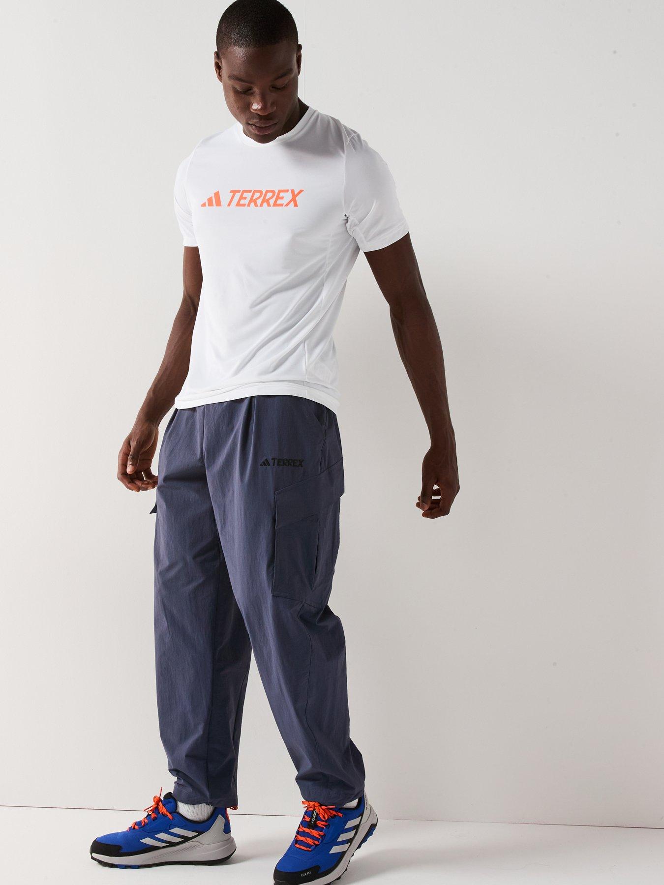 Image 3 of 4 of adidas Terrex Mens Outdoor Xploric Cargo Joggers - Navy