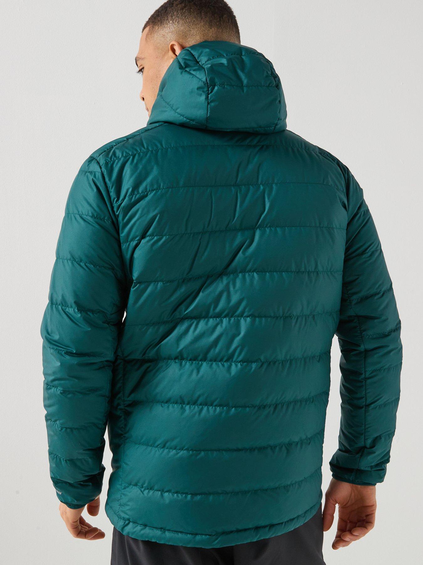 Image 2 of 4 of adidas Terrex Mens Mt Down Hooded Jacket - Green