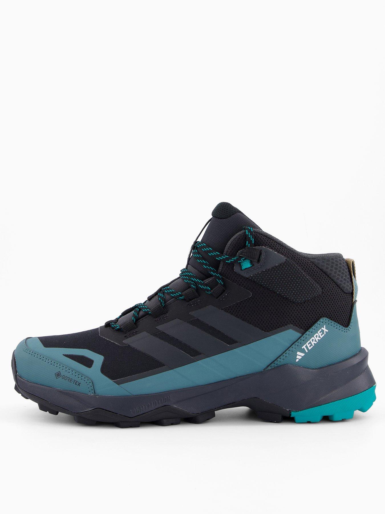 adidas Terrex Mens Outdoor Skychaser Ax5 Mid Gtx Hiking Shoes - Black