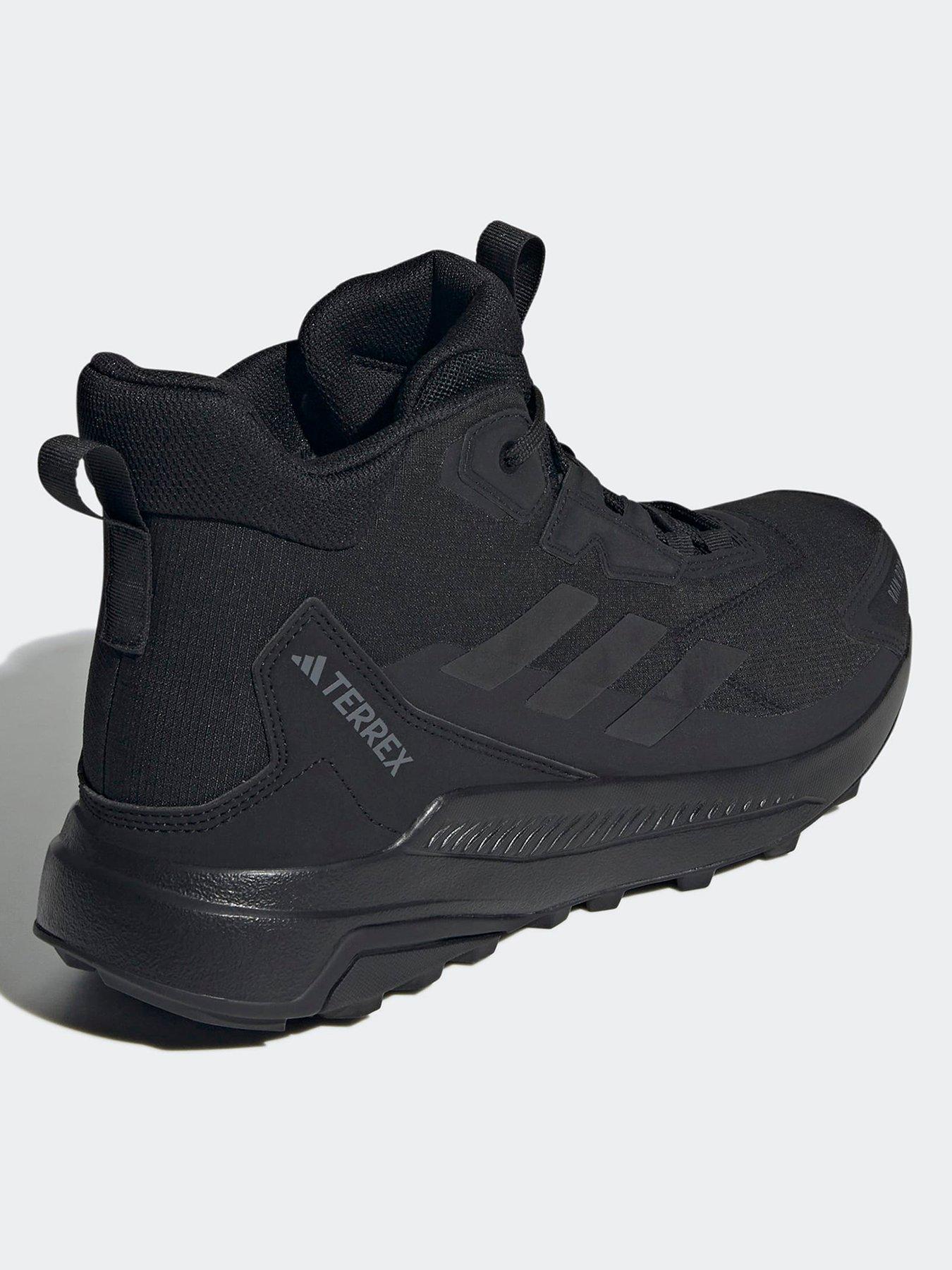 Image 3 of 7 of adidas Terrex Mens Anylander Mid Rain Ready Hiking Shoes - Black