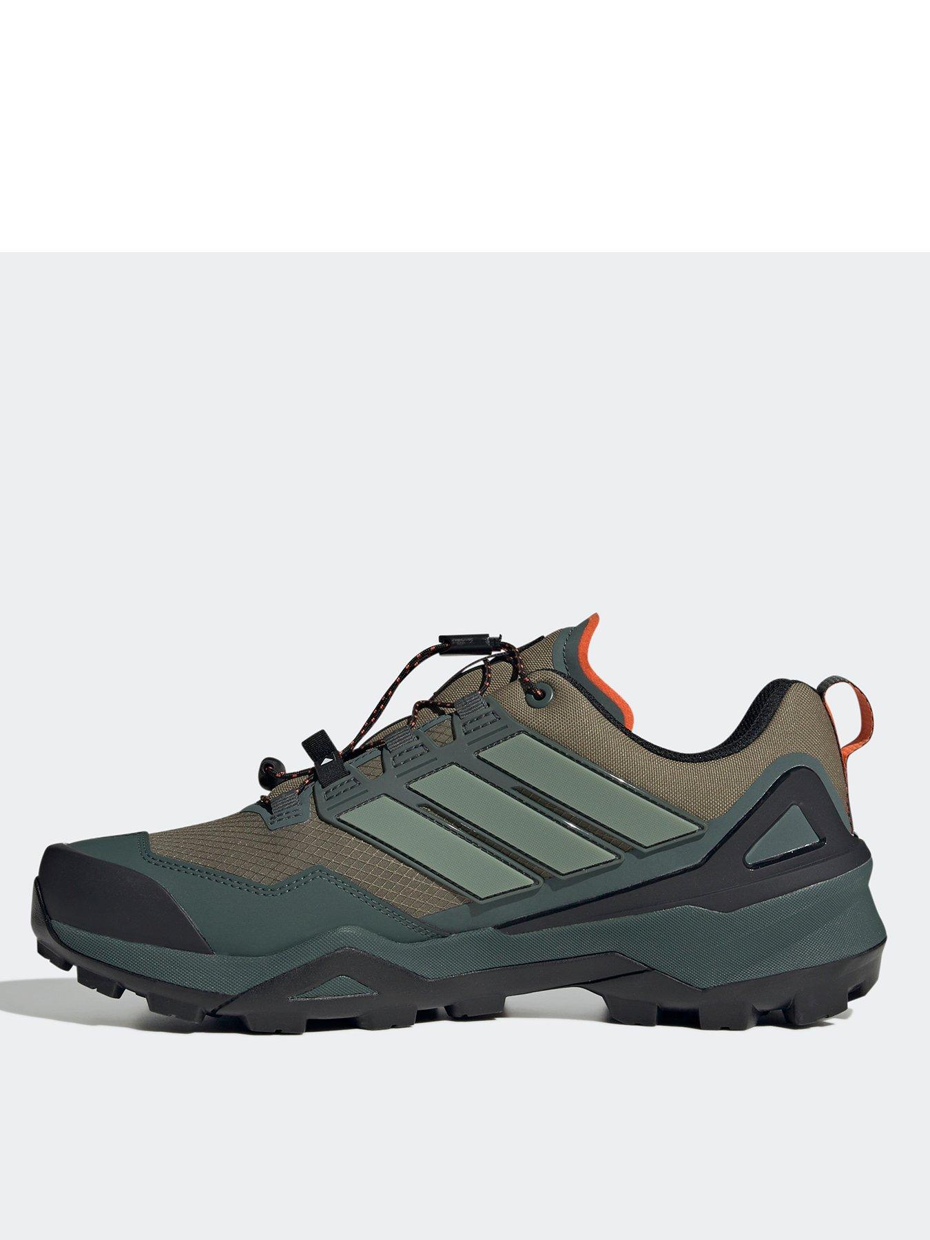 Image 2 of 7 of adidas Terrex Mens Skychaser Goretex Hiking Shoes - Green