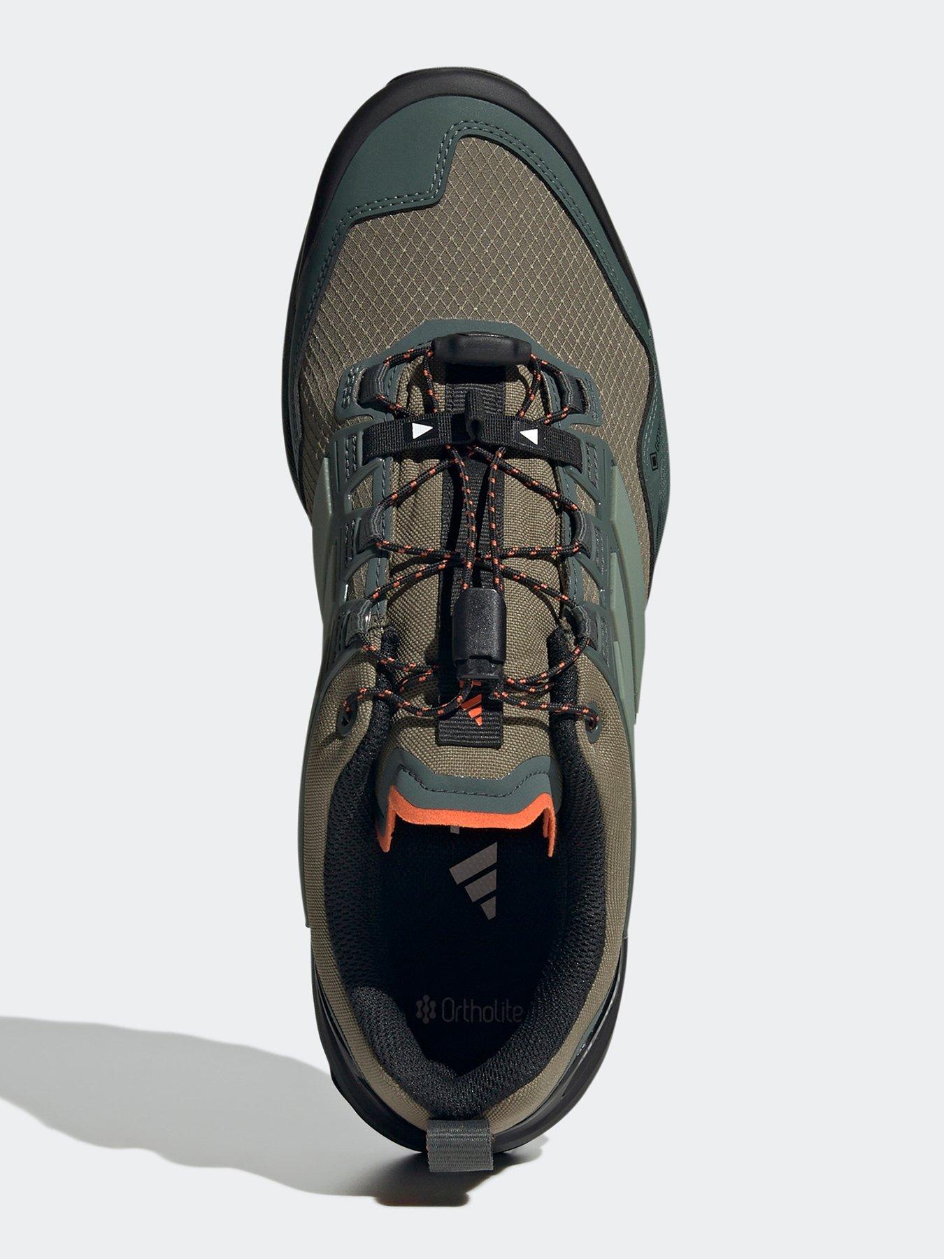 Image 4 of 7 of adidas Terrex Mens Skychaser Goretex Hiking Shoes - Green