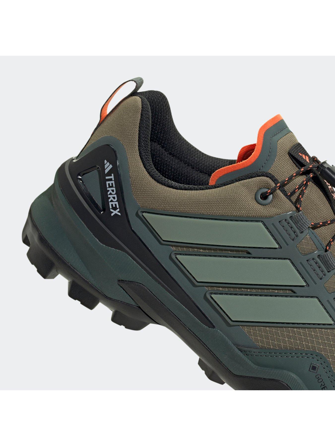 Image 6 of 7 of adidas Terrex Mens Skychaser Goretex Hiking Shoes - Green