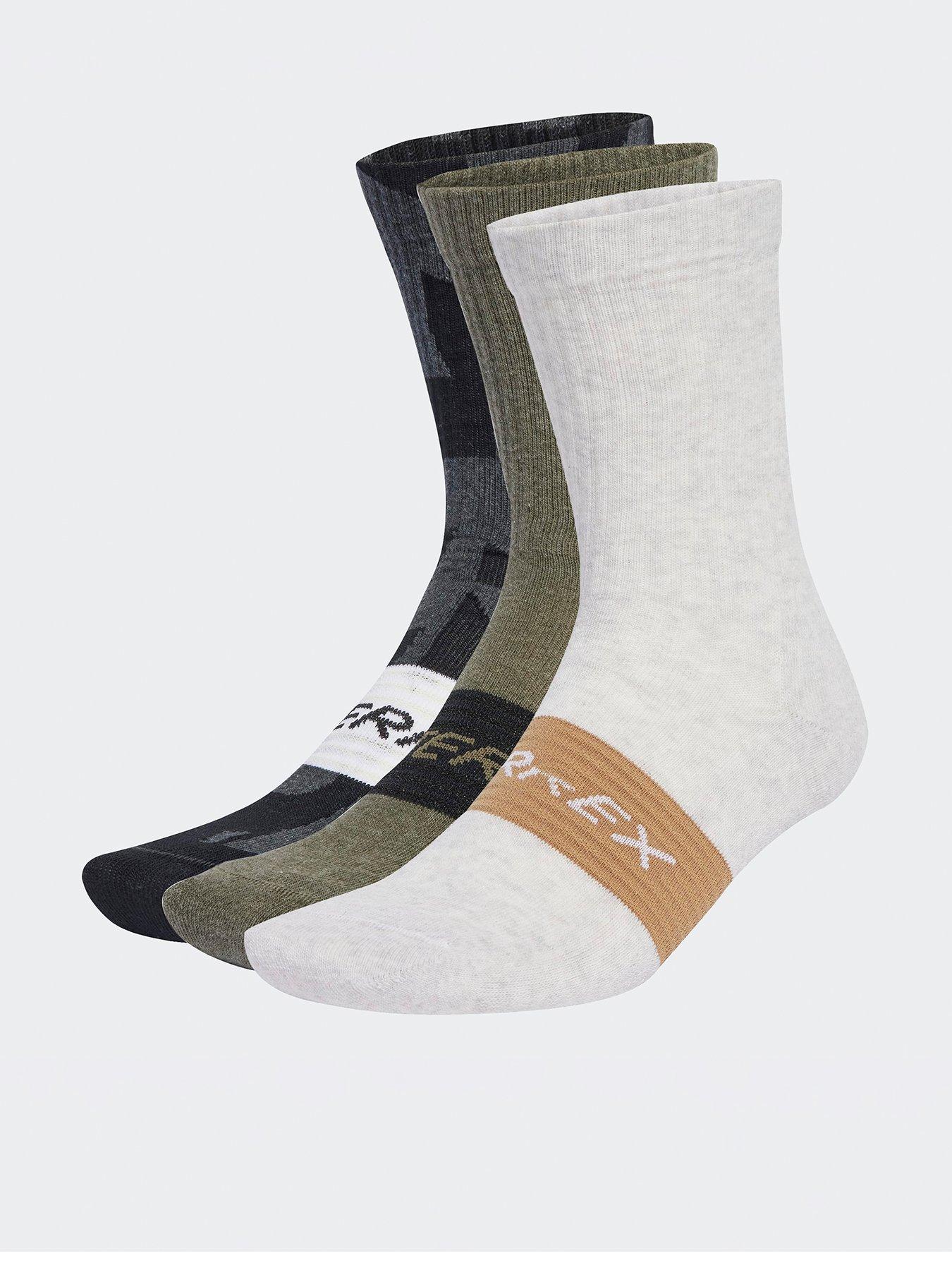 adidas Terrex Unisex Multi 3 Pack Socks - Black
