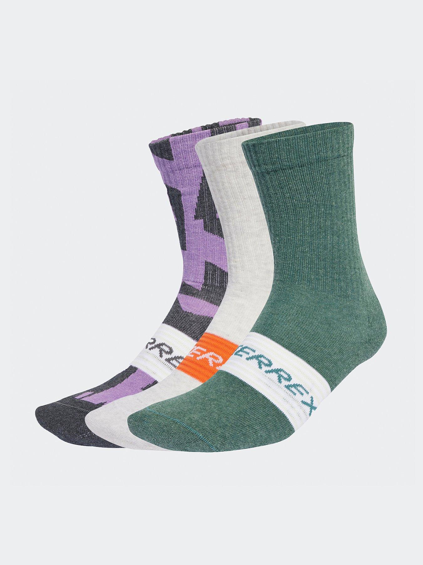 undefined Unisex Multi 3 Pack Socks - Grey