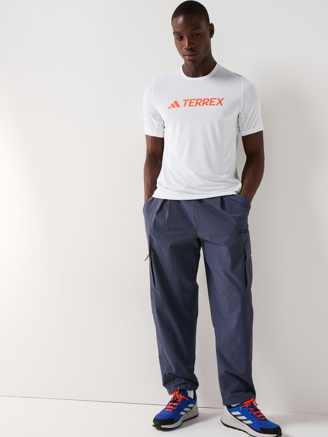 Image 3 of 5 of adidas Terrex Mens Multi Climacool Logo Tech T- Shirt - White