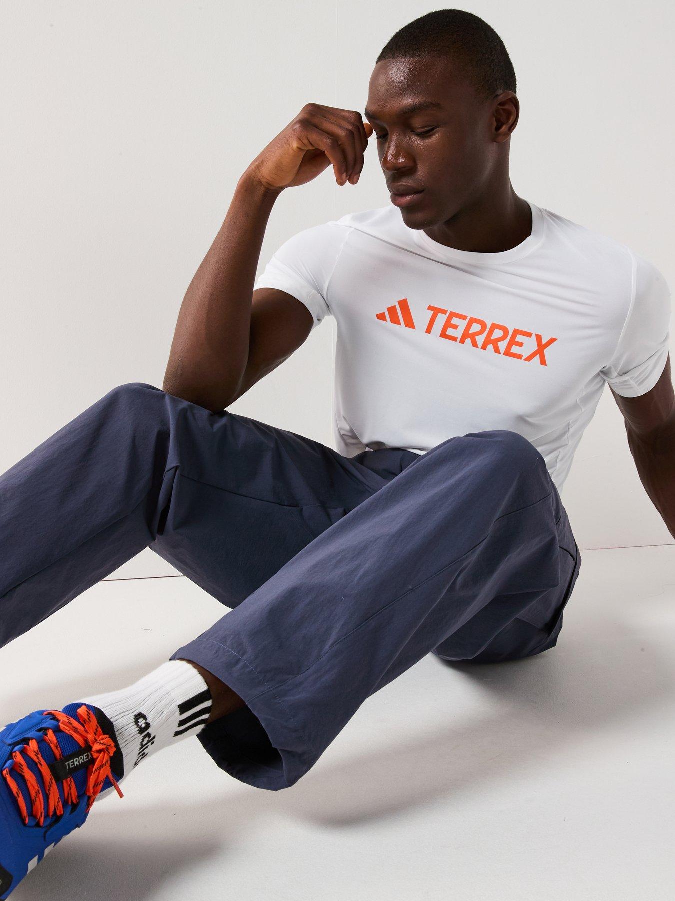 Image 5 of 5 of adidas Terrex Mens Multi Climacool Logo Tech T- Shirt - White
