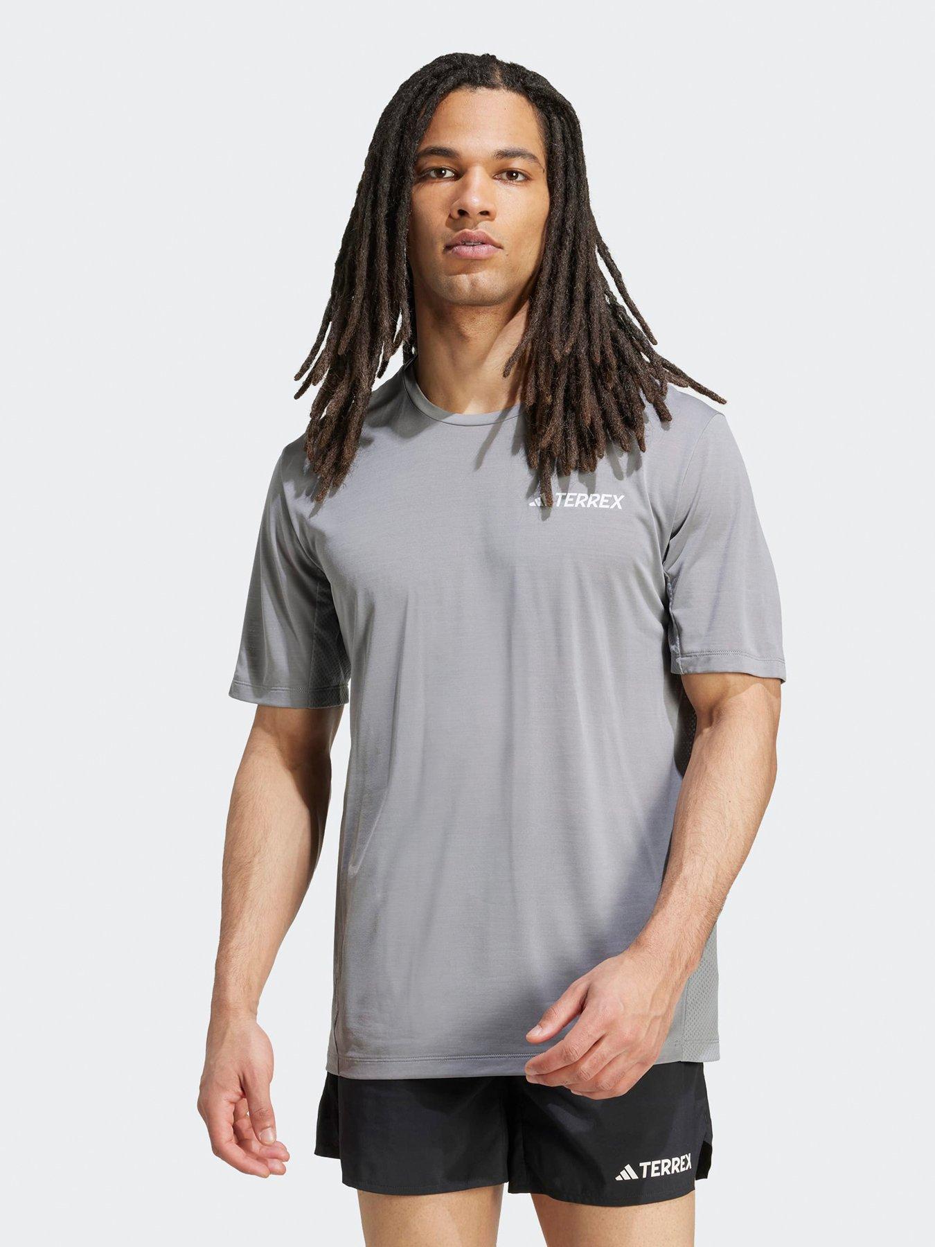 adidas Terrex Mens Xperior Climacool T- Shirt - Grey