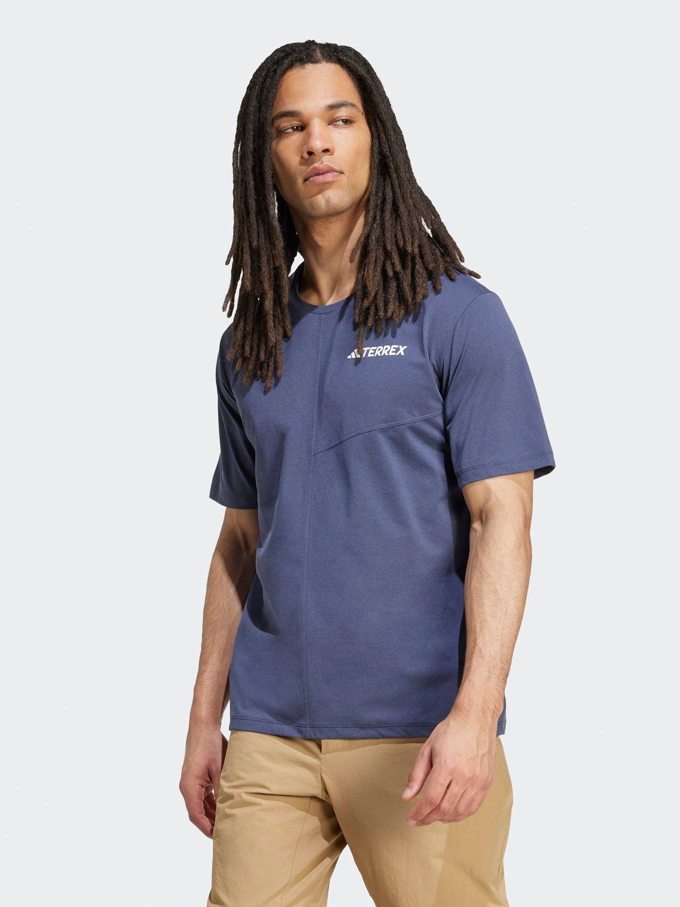 undefined Mens Terrex Multi Climacool T- Shirt - Navy