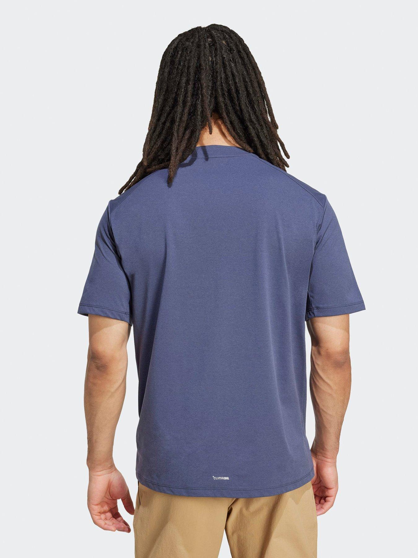Image 2 of 5 of adidas Terrex Mens Multi Climacool T- Shirt - Navy
