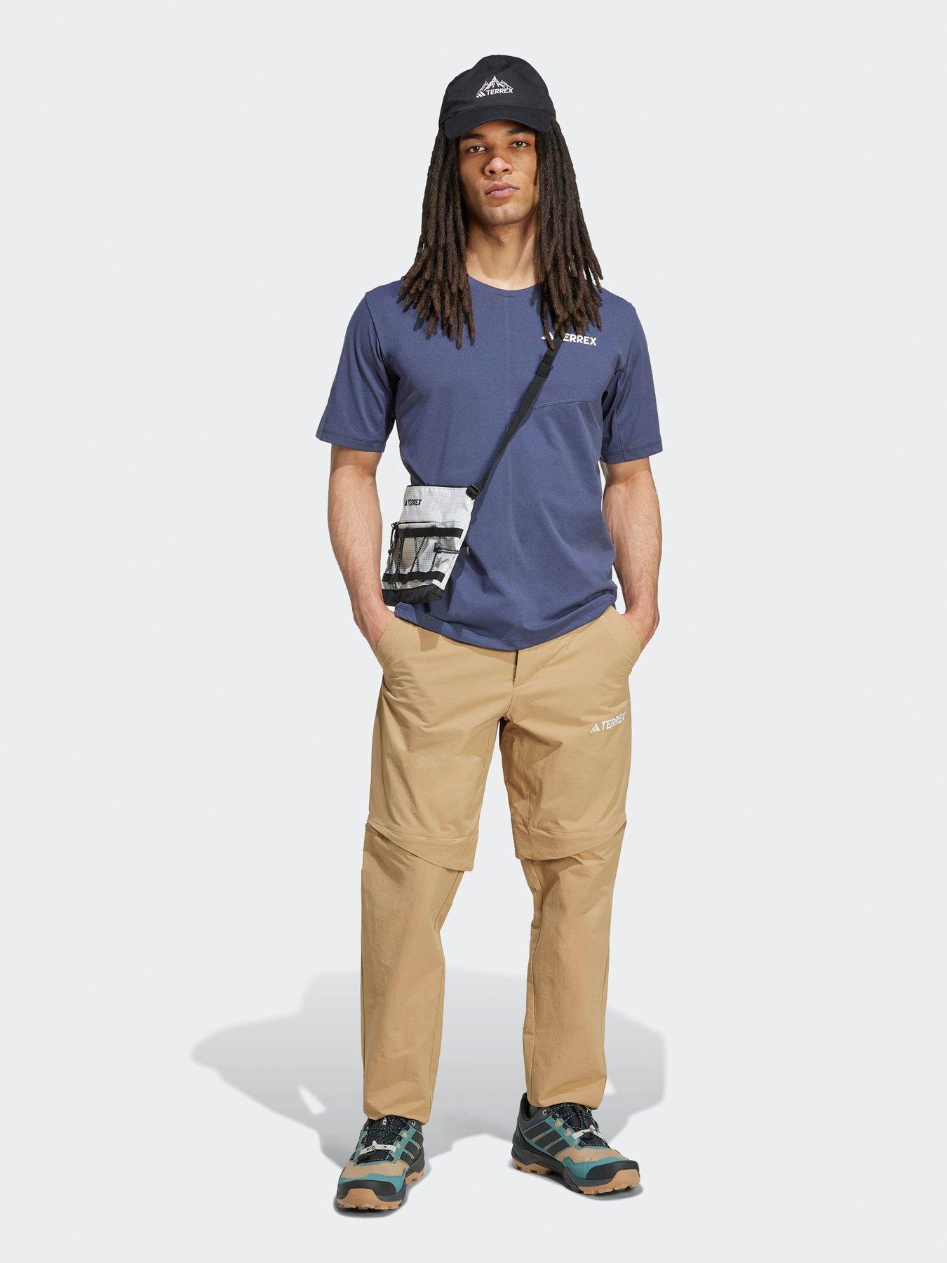 Image 3 of 5 of adidas Terrex Mens Multi Climacool T- Shirt - Navy