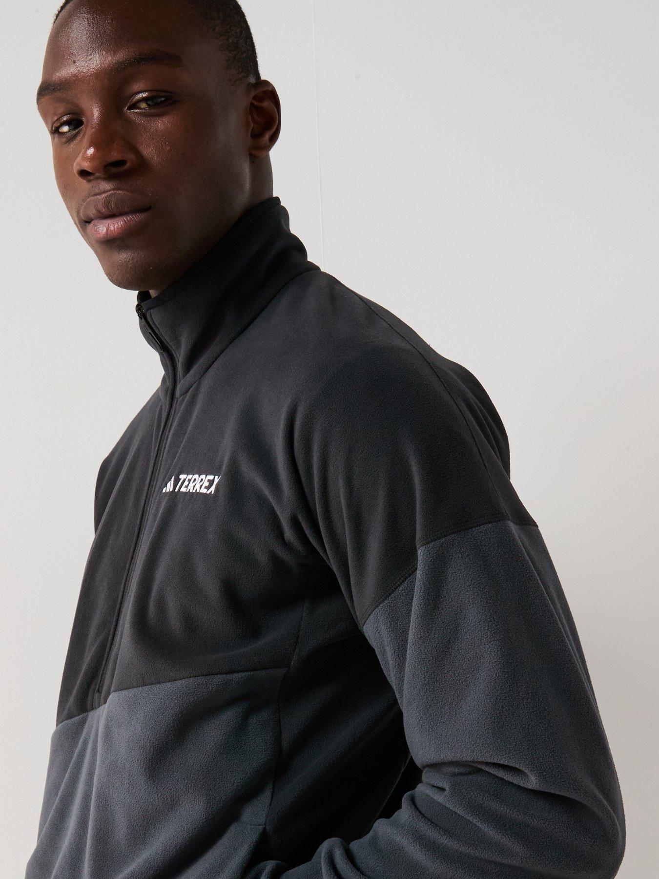 Image 4 of 6 of adidas Terrex Mens Multi Climawarm Fleece Anorak - Black