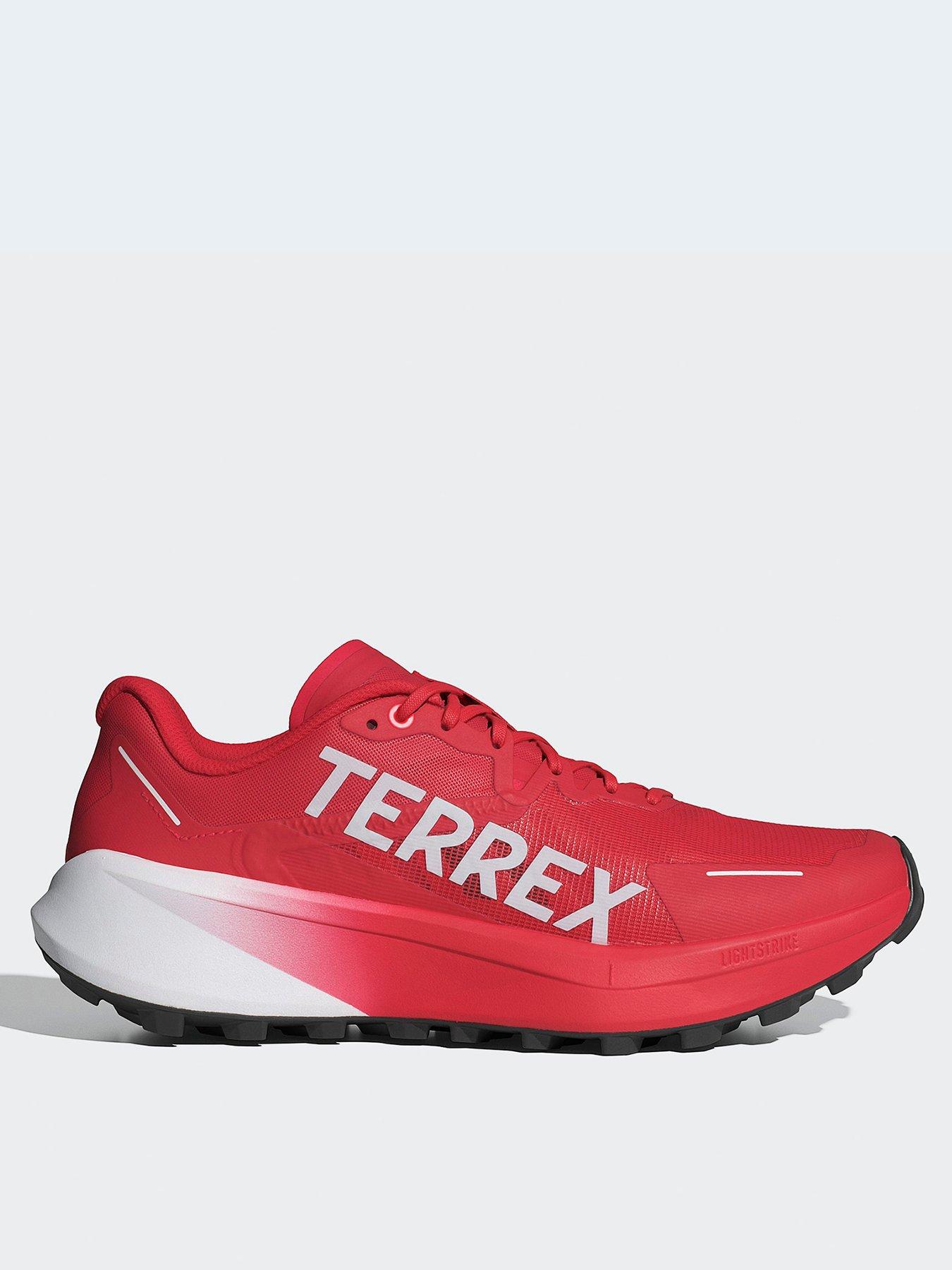 Image 1 of 7 of adidas Terrex Mens Agravic 3 Trail Running Shoes - Red