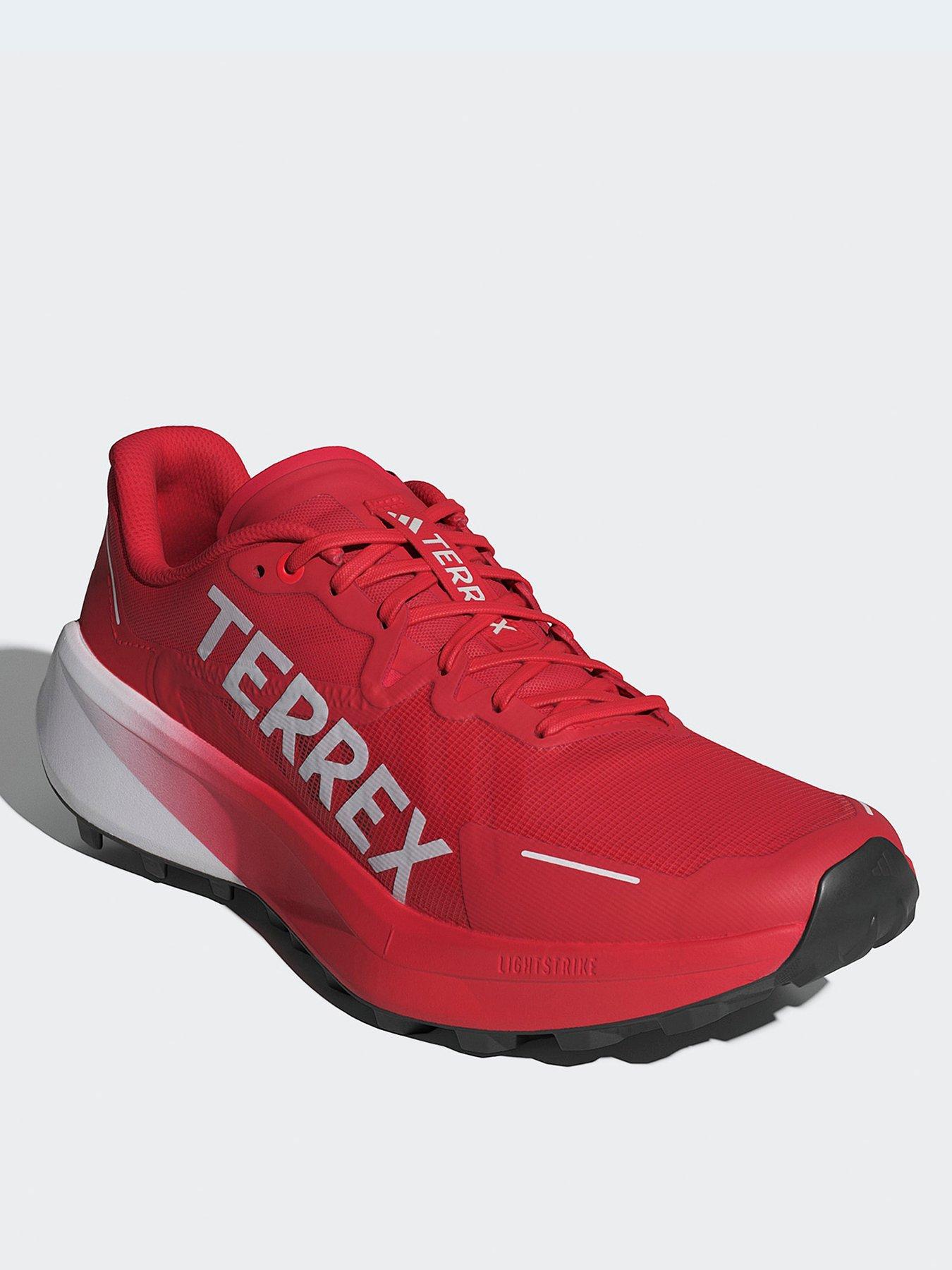 Image 2 of 7 of adidas Terrex Mens Agravic 3 Trail Running Shoes - Red
