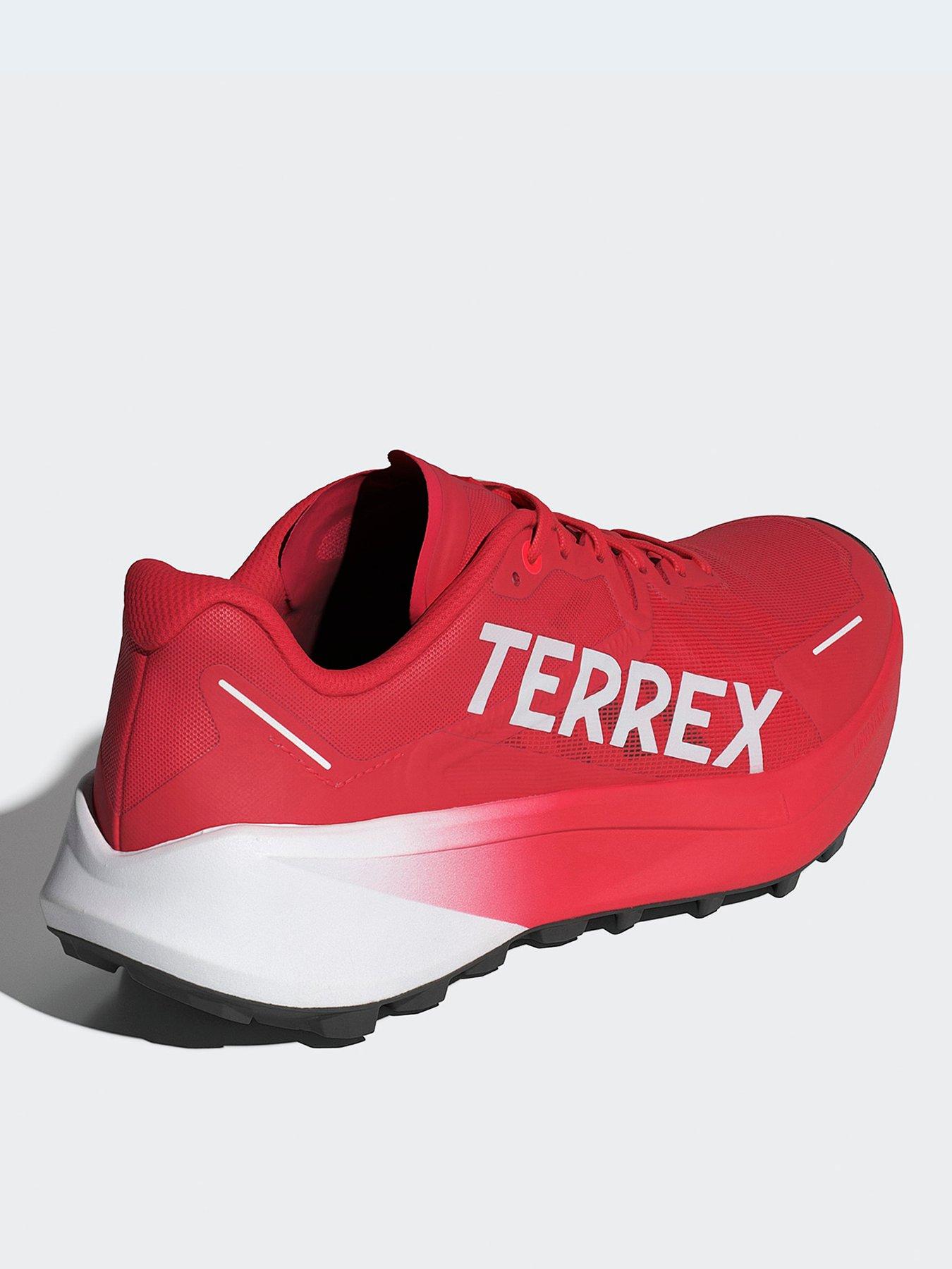 Image 3 of 7 of adidas Terrex Mens Agravic 3 Trail Running Shoes - Red