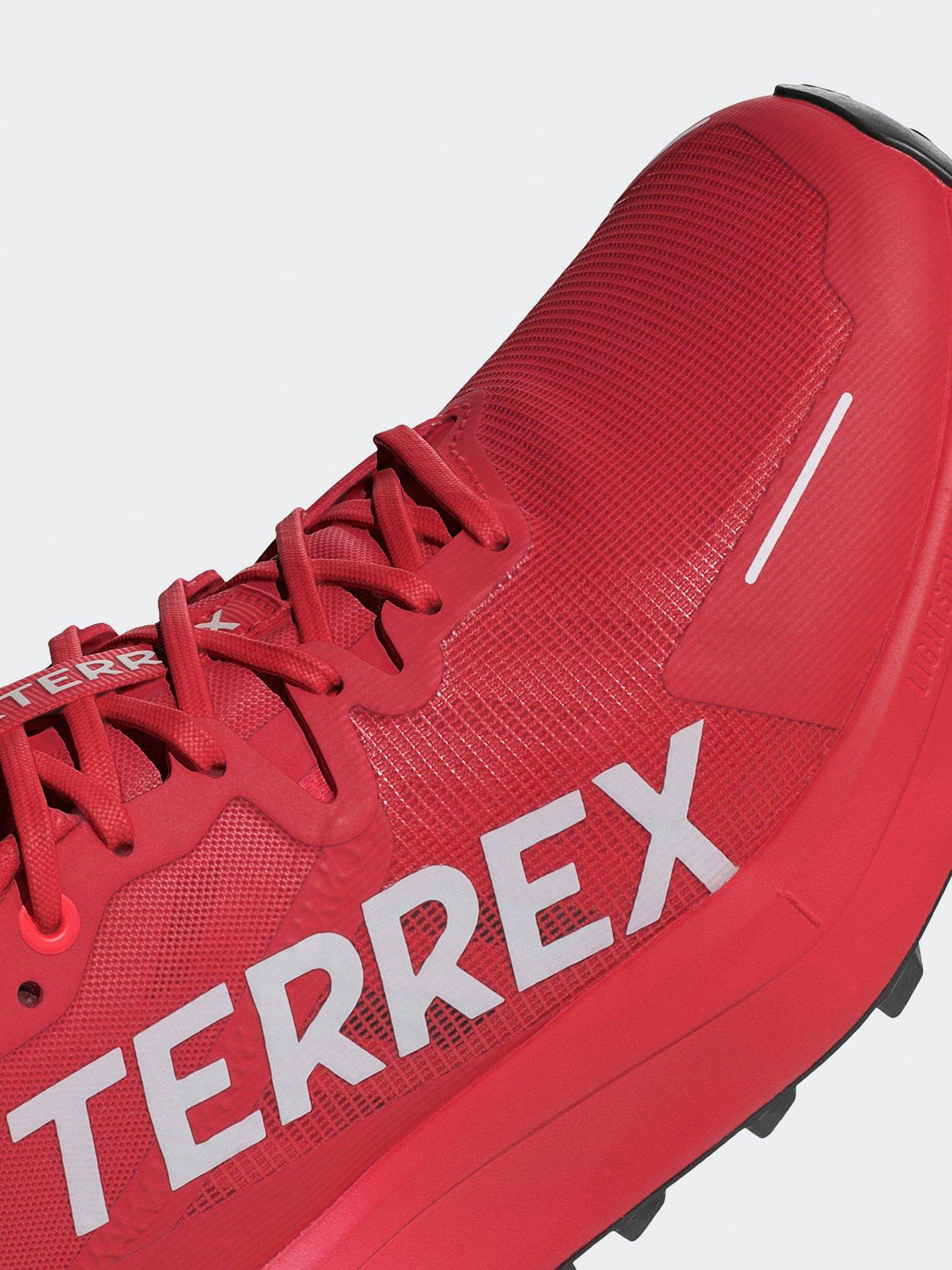 Image 6 of 7 of adidas Terrex Mens Agravic 3 Trail Running Shoes - Red