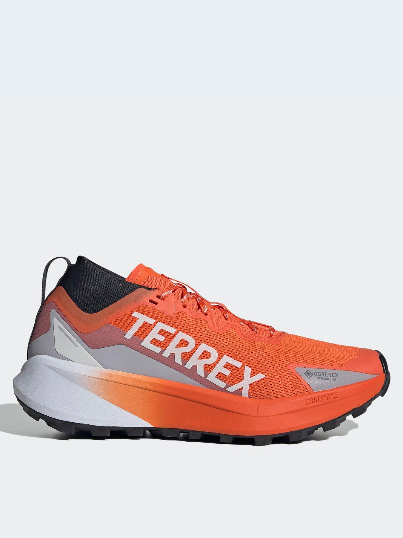 adidas Terrex Mens Agravic Gtx Trail Running Shoes - Orange