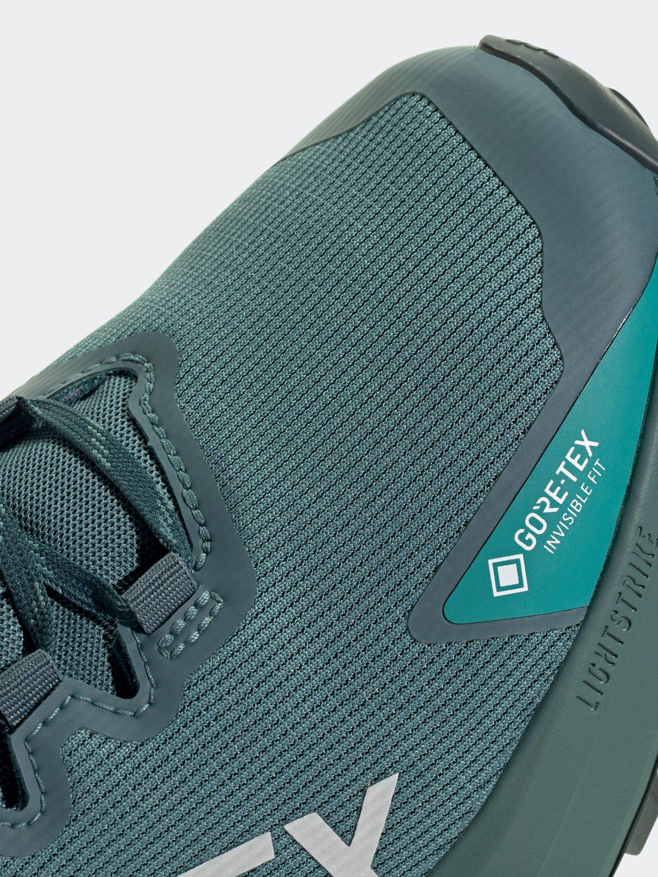 Image 6 of 7 of adidas Terrex Mens Agravic Goretex Trail Running Shoes - Green