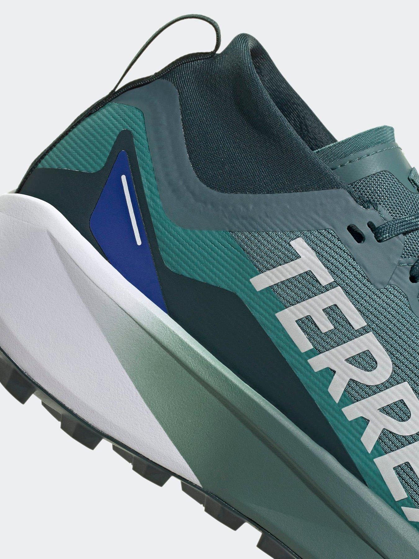 Image 7 of 7 of adidas Terrex Mens Agravic Goretex Trail Running Shoes - Green
