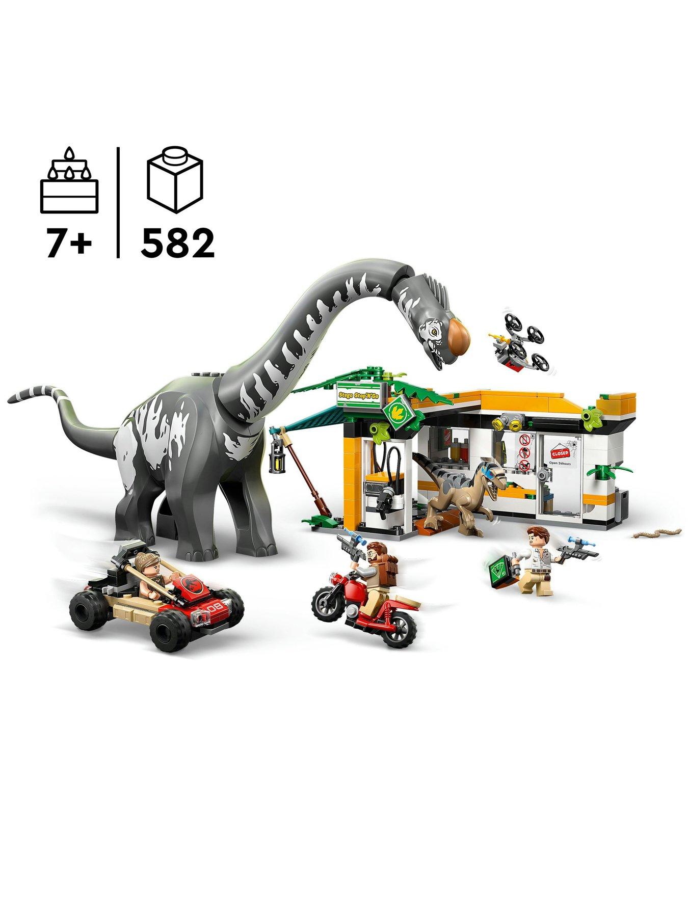 Image 2 of 8 of LEGO Jurassic World Raptor &amp; Titanosaurus Tracking Mission 76973